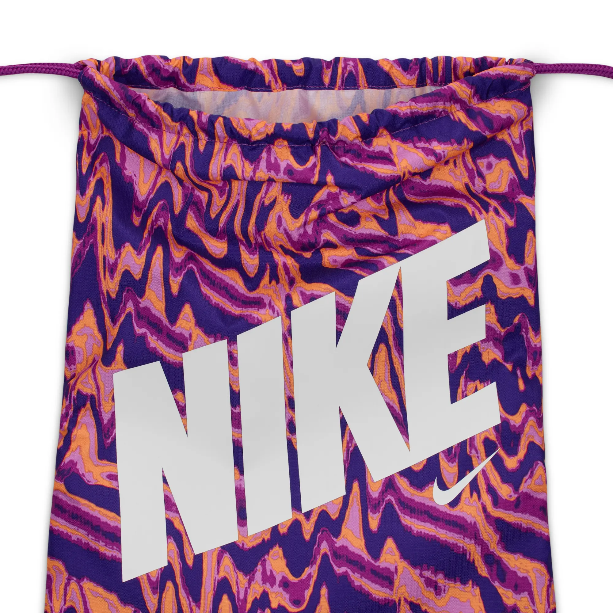Nike Kids' Drawstring Bag (12L) - Purple - Polyester