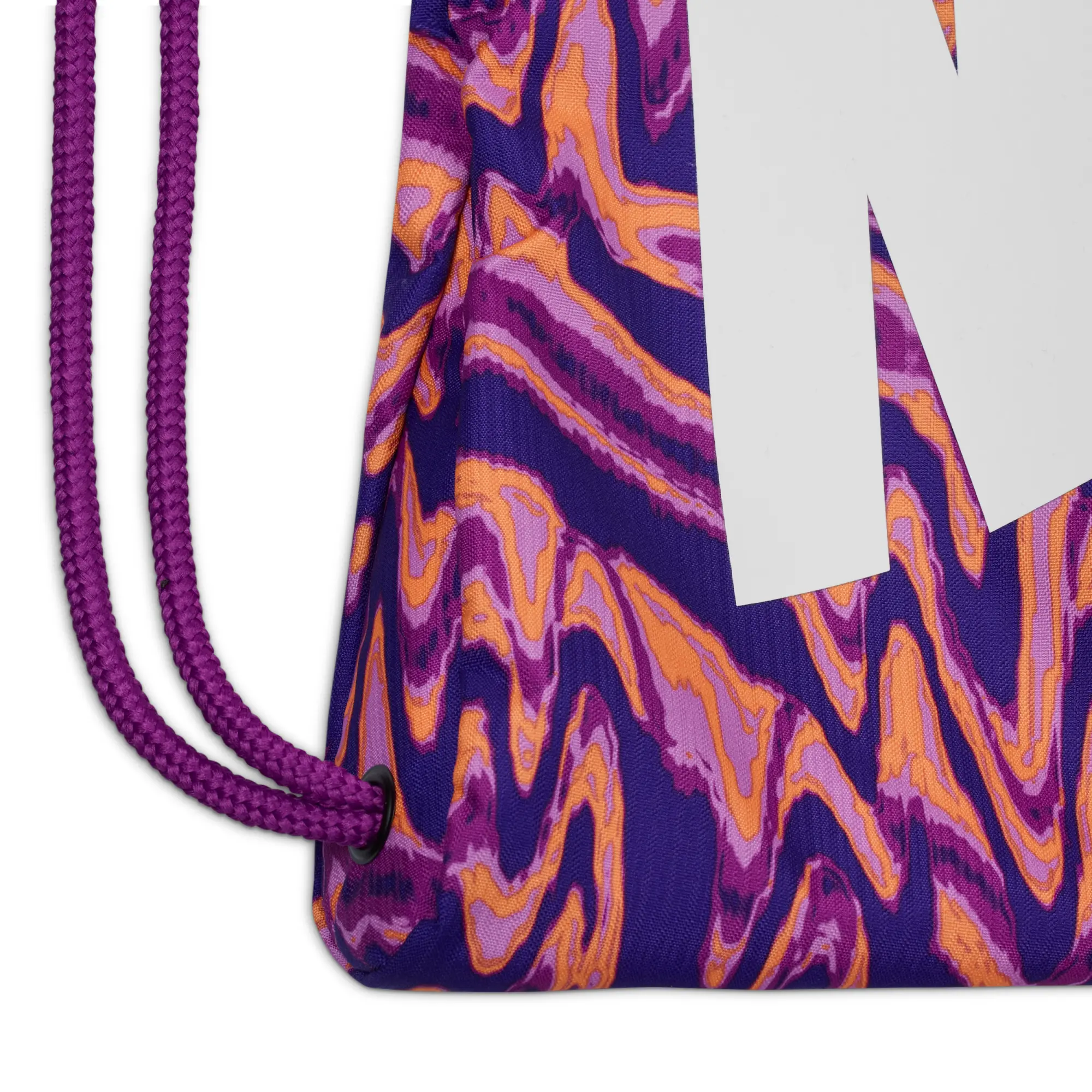 Nike Kids' Drawstring Bag (12L) - Purple - Polyester