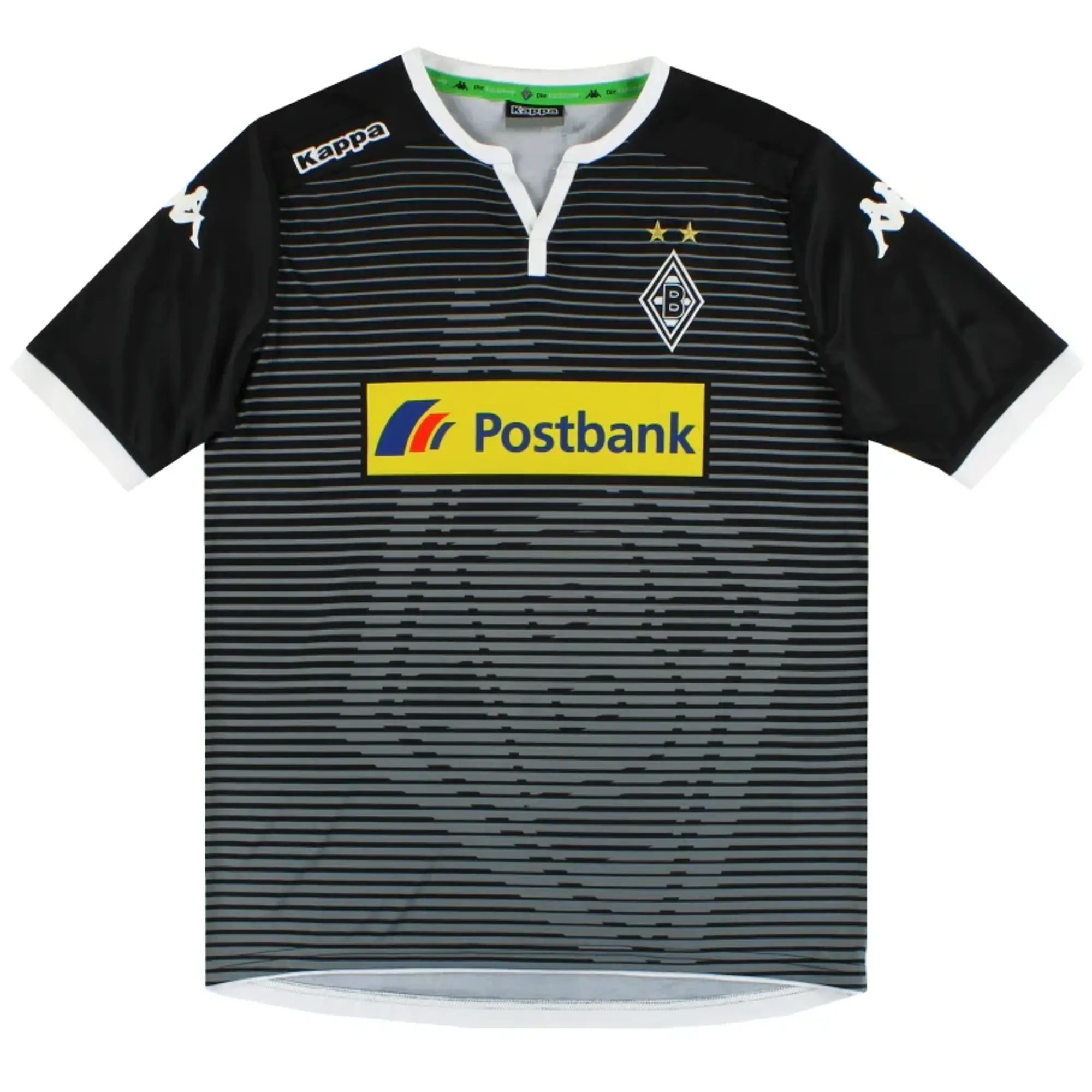 2015-16 Borussia Monchengladbach Kappa European Home Shirt M - Borussia Monchengladbach / Excellent 