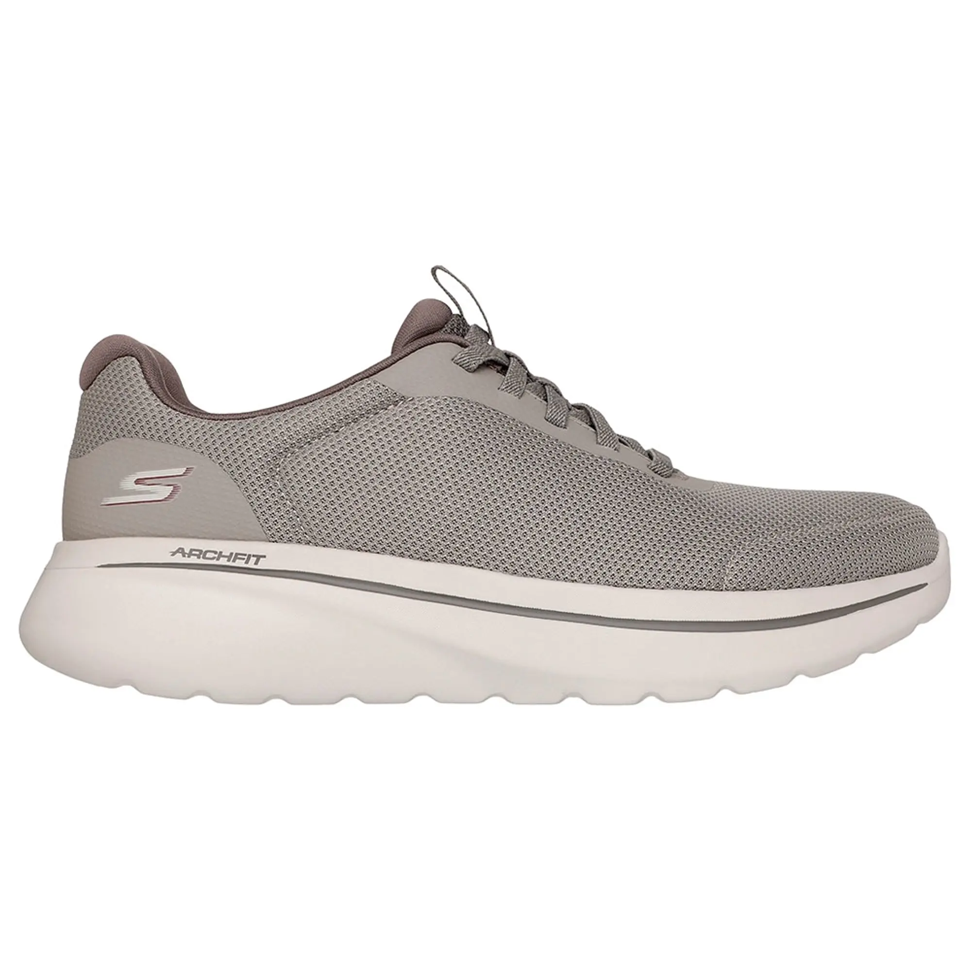 Skechers Men's Relaxed Fit: GO WALK Arch Fit N-Joy - Cullman Slip-On Shoes in Taupe