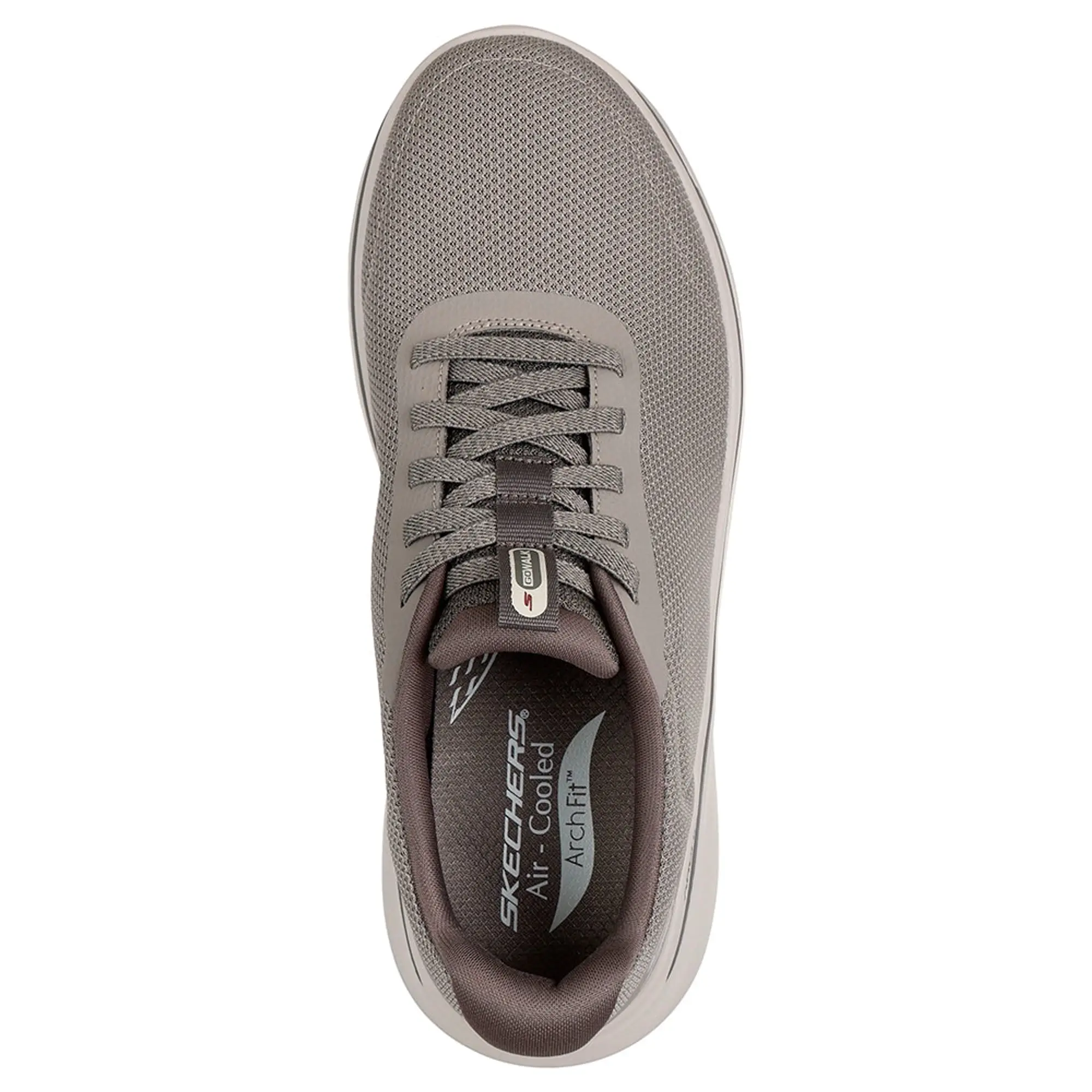 Skechers Men's Relaxed Fit: GO WALK Arch Fit N-Joy - Cullman Slip-On Shoes in Taupe