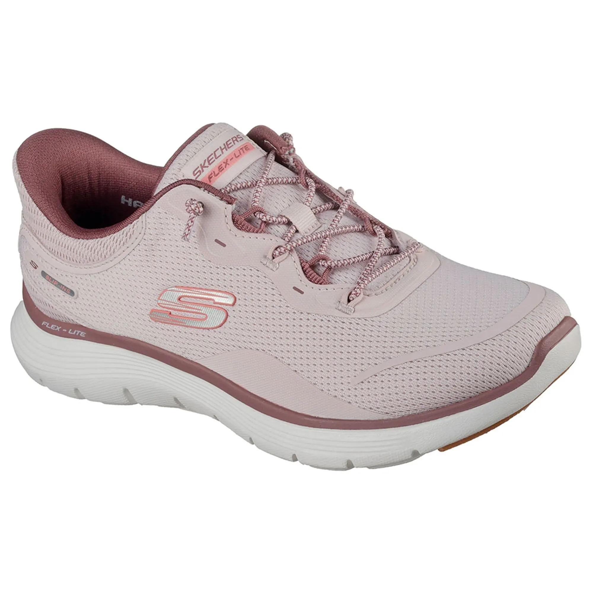 Skechers Women's Slip-ins: Flex Appeal 5.0 - Easy Breezy Sneaker in Light Mauve