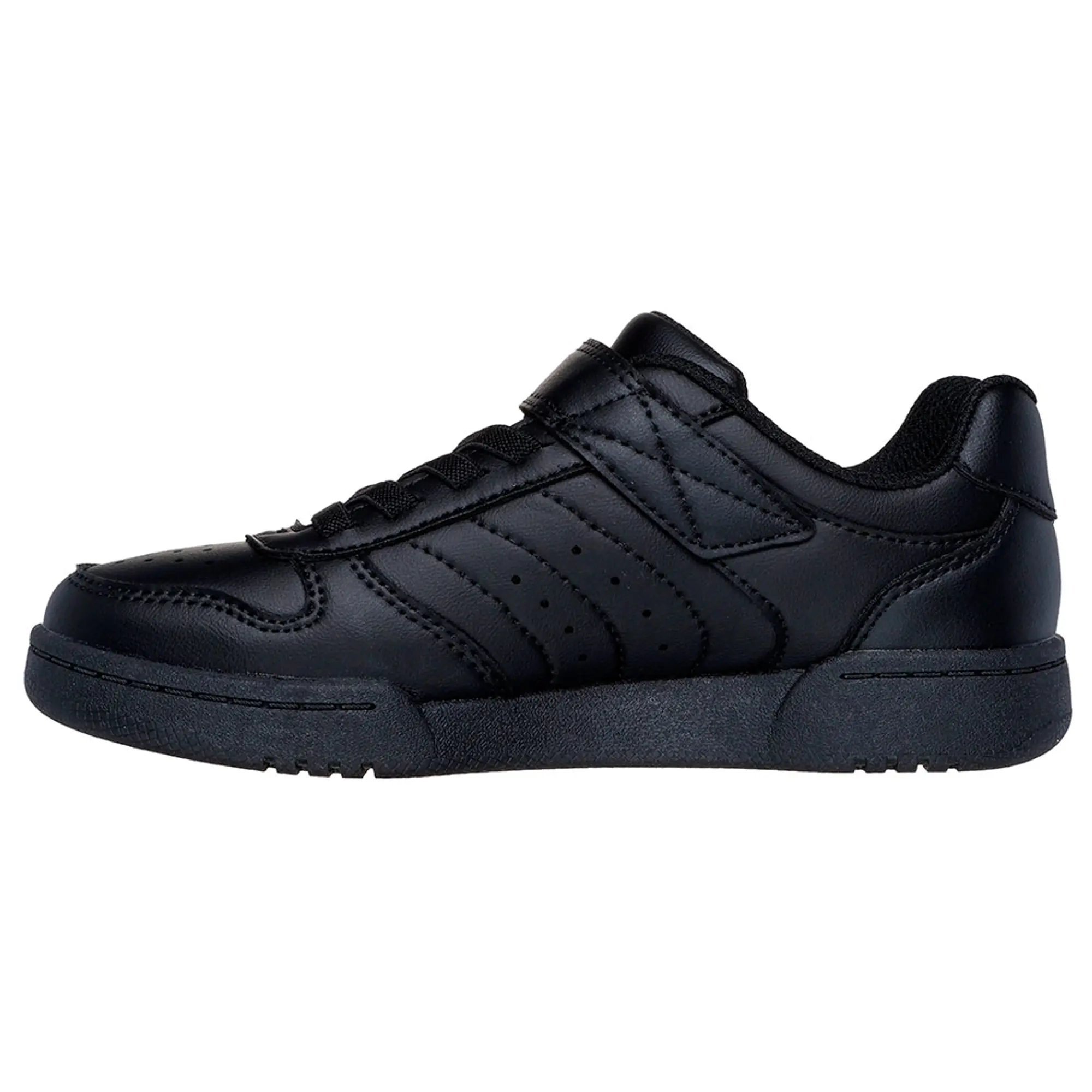 Skechers Boy's Quick Street Sneaker in Black