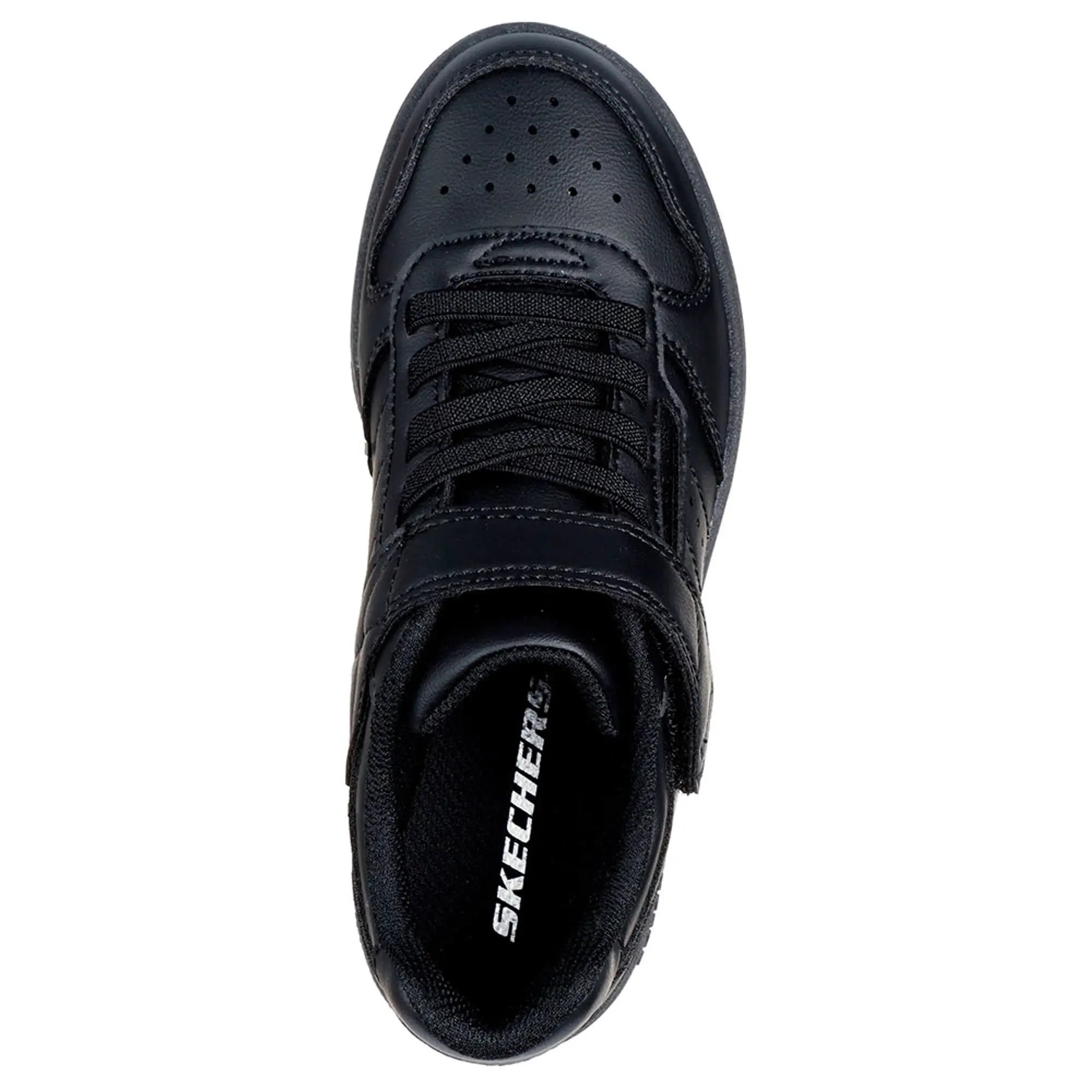 Skechers Boy's Quick Street Sneaker in Black