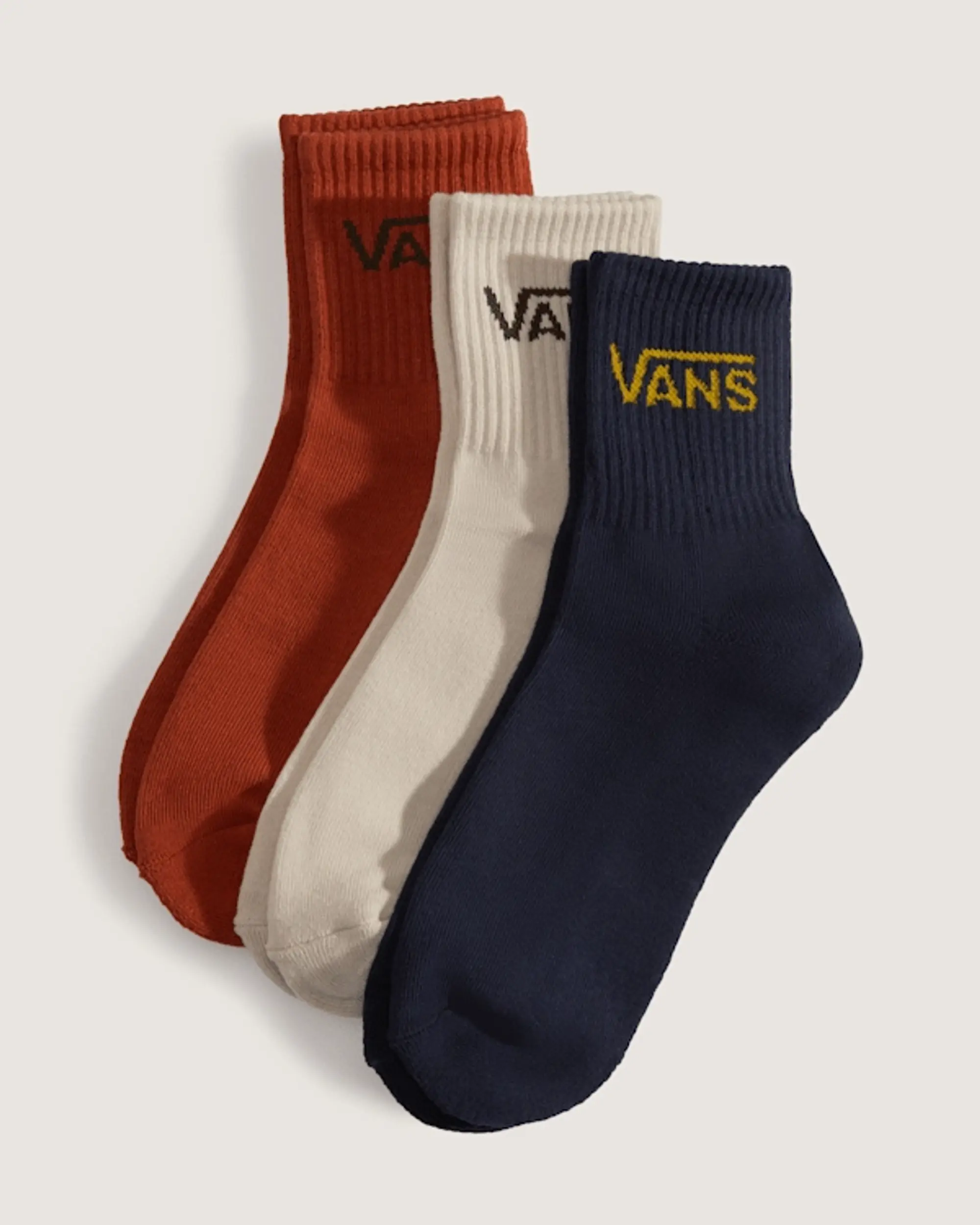 Vans - Classic Half Crew Socks (3 Pairs), Man, Blue
