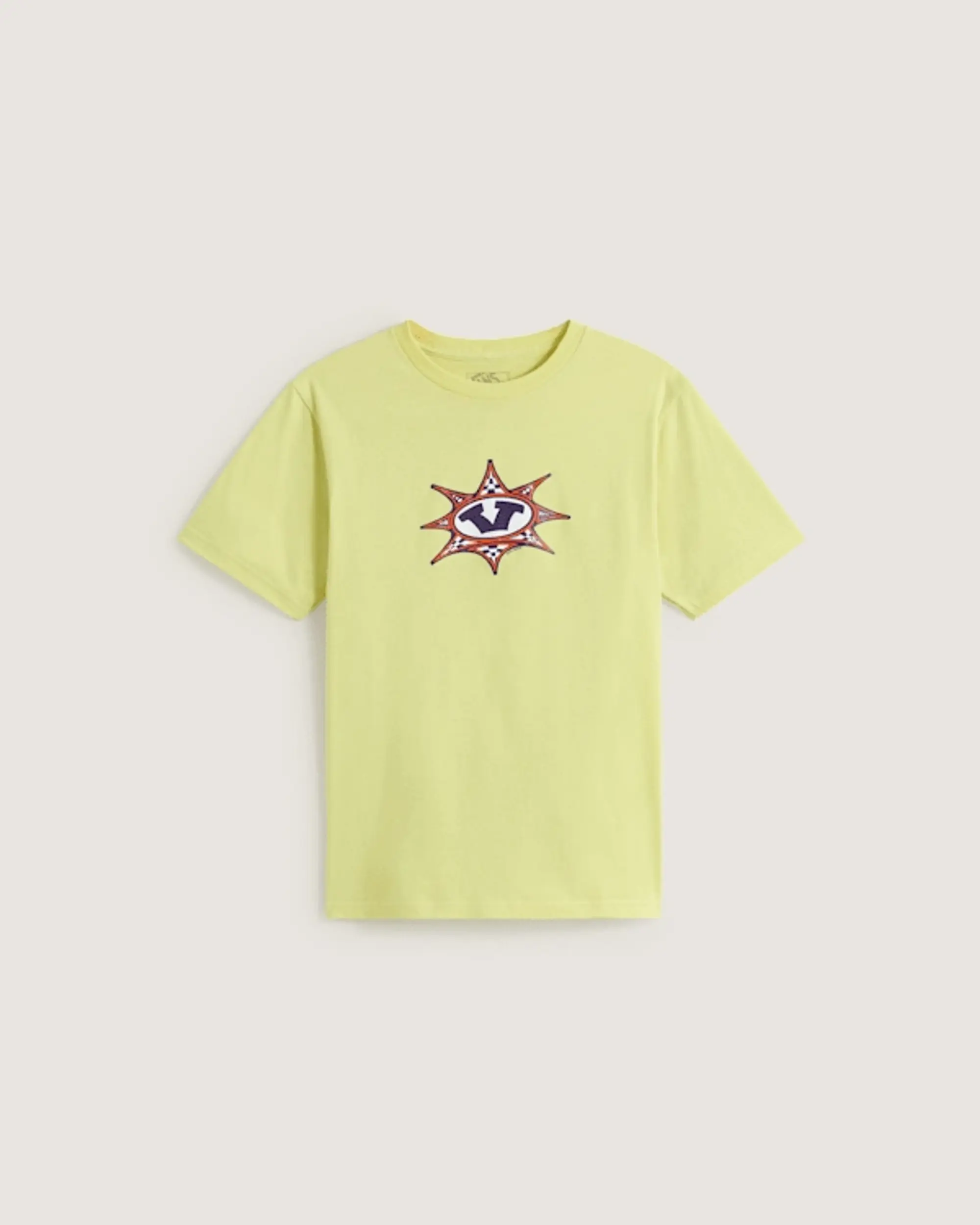 Vans - Kids Star Checker T-Shirt (8-14 Years), Yellow