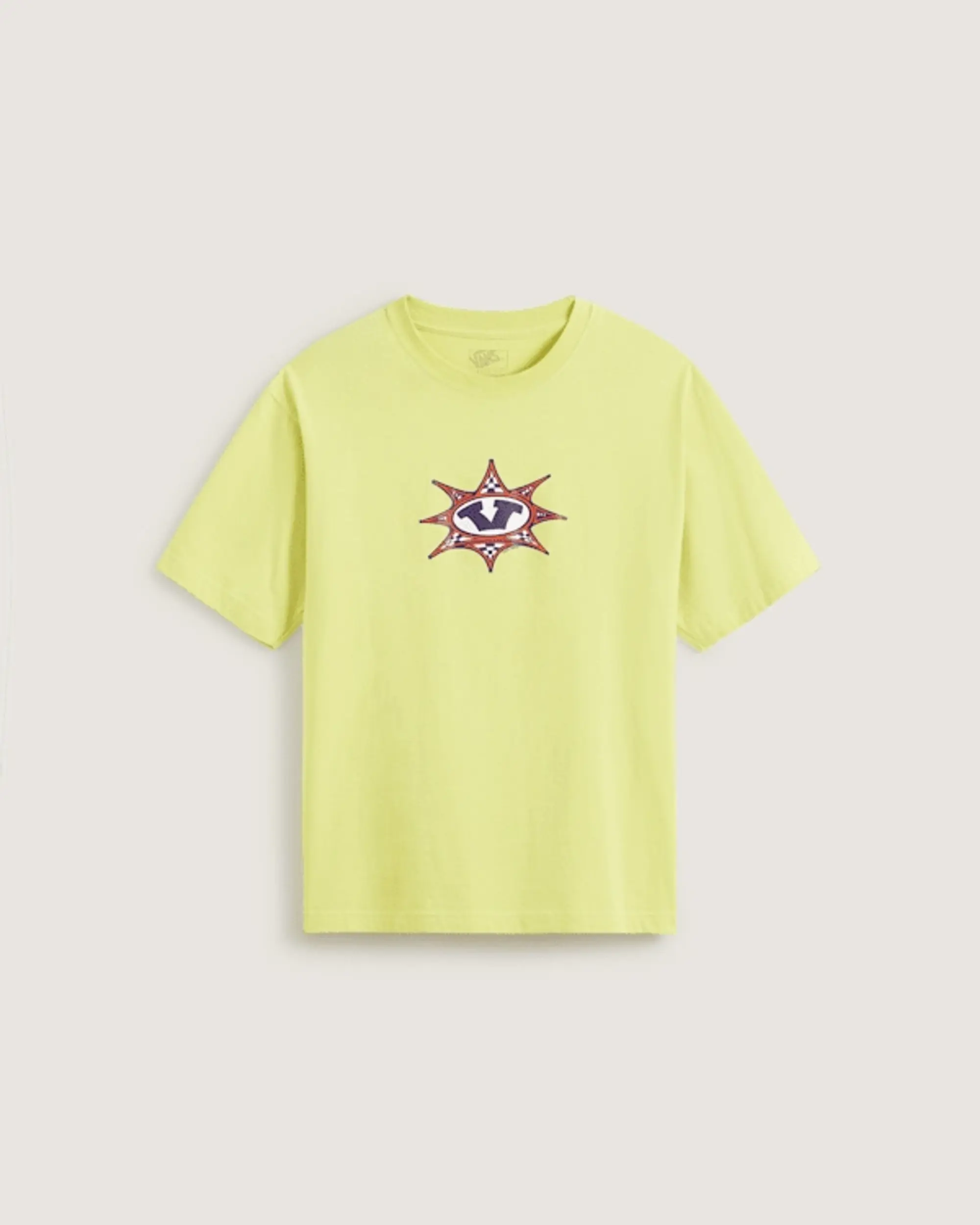 Vans - Star Checker T-Shirt, Man, Yellow