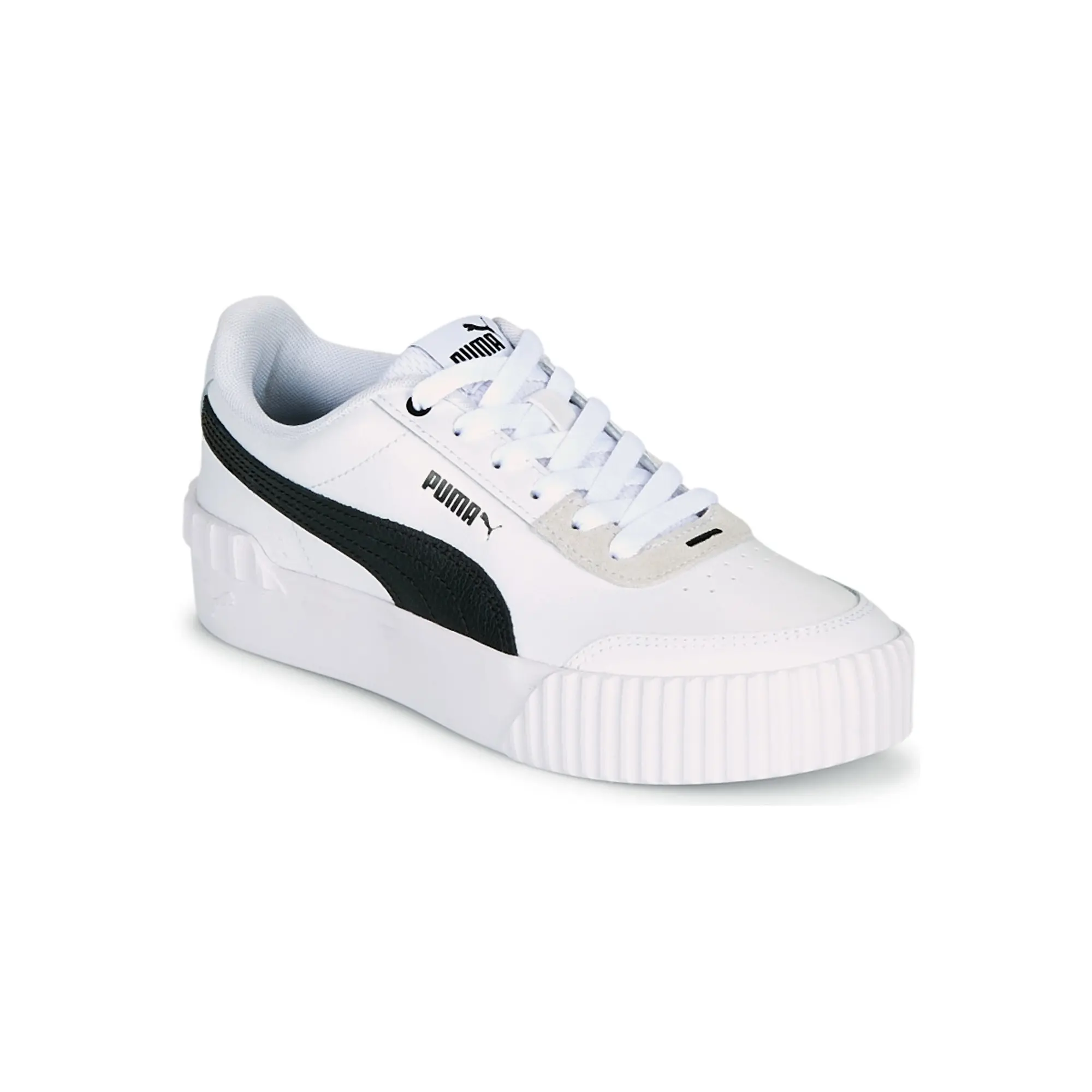Puma  CARINA  women's Shoes (Trainers) in White