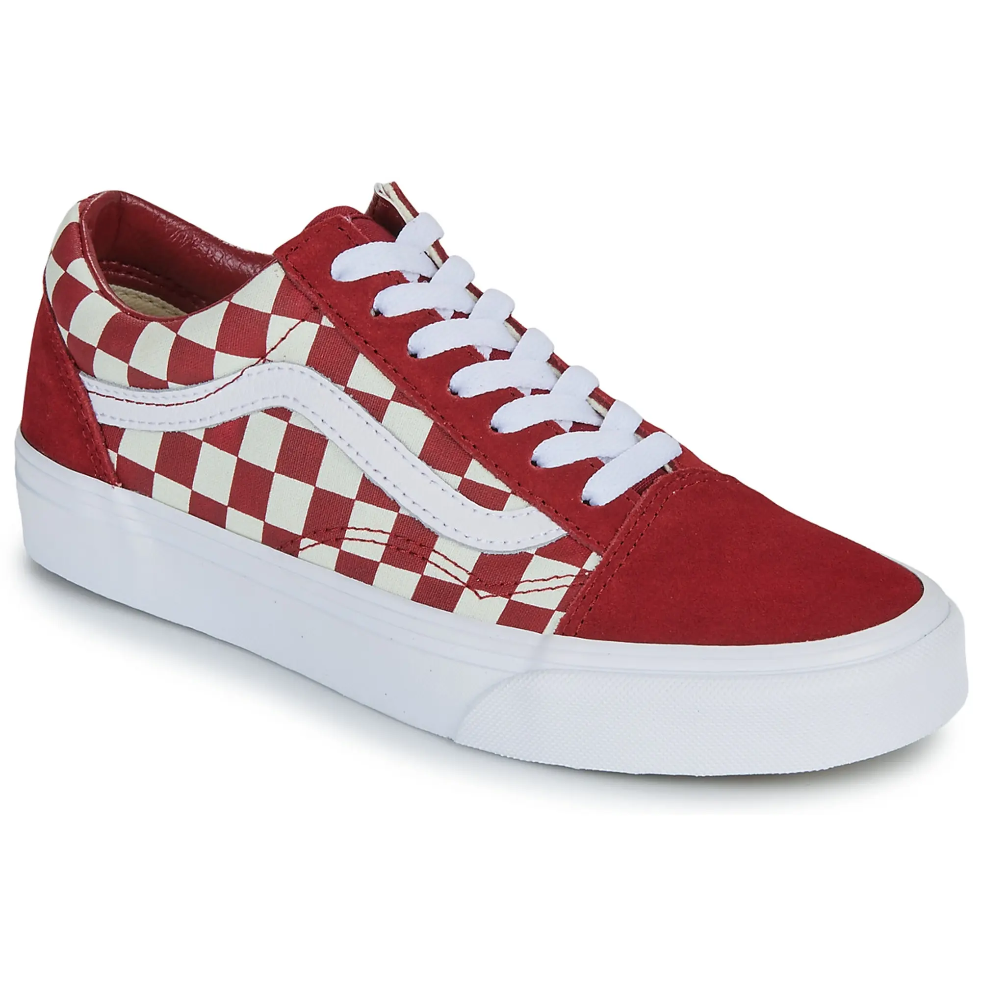 Vans  Old Skool  men's Shoes (Trainers) in Red