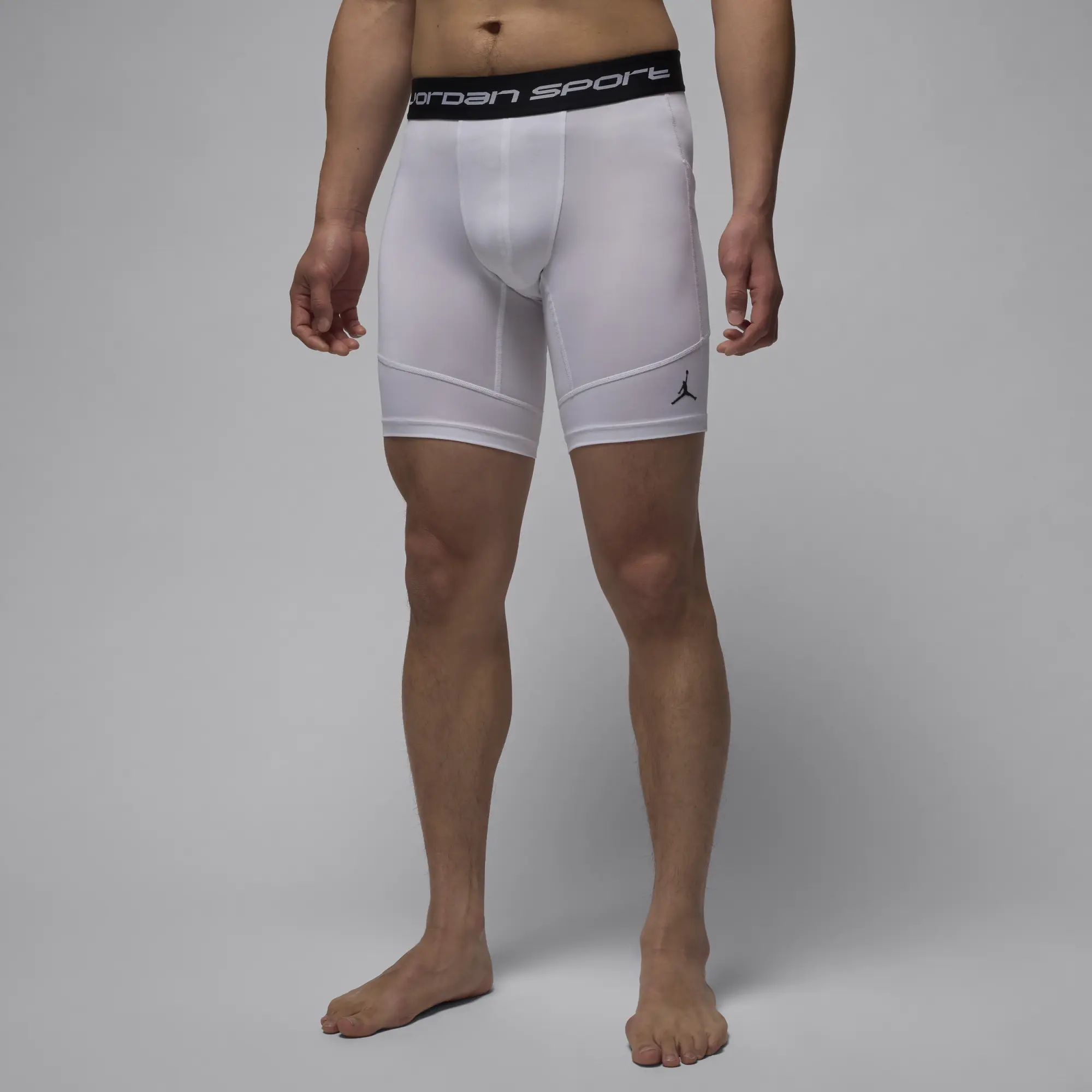 Nike Jordan Sport Men's Dri-FIT Shorts - White - Polyester/Elastane
