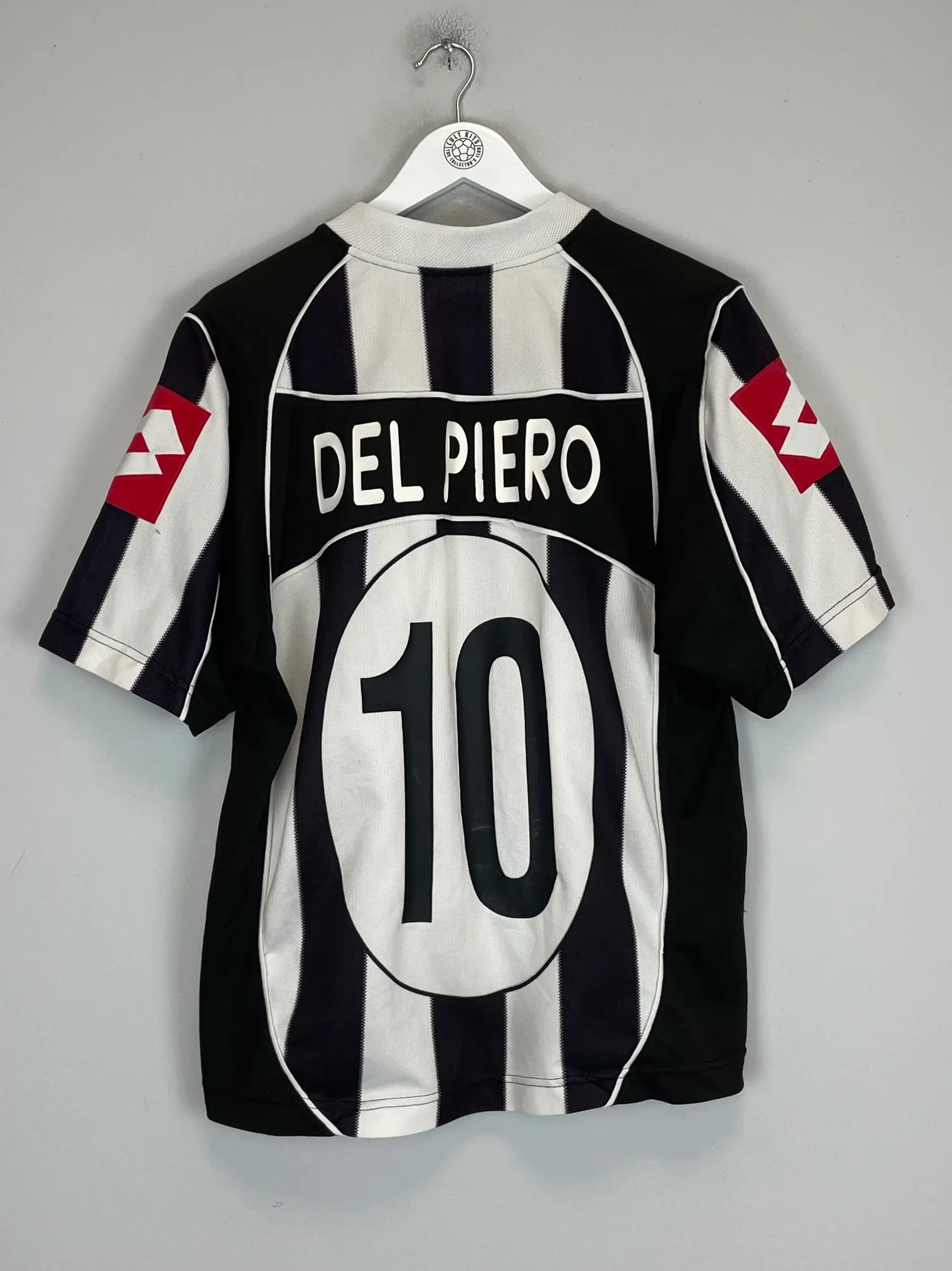 2002/03 JUVENTUS DEL PIERO #10 HOME SHIRT (M) LOTTO | Cult Kits