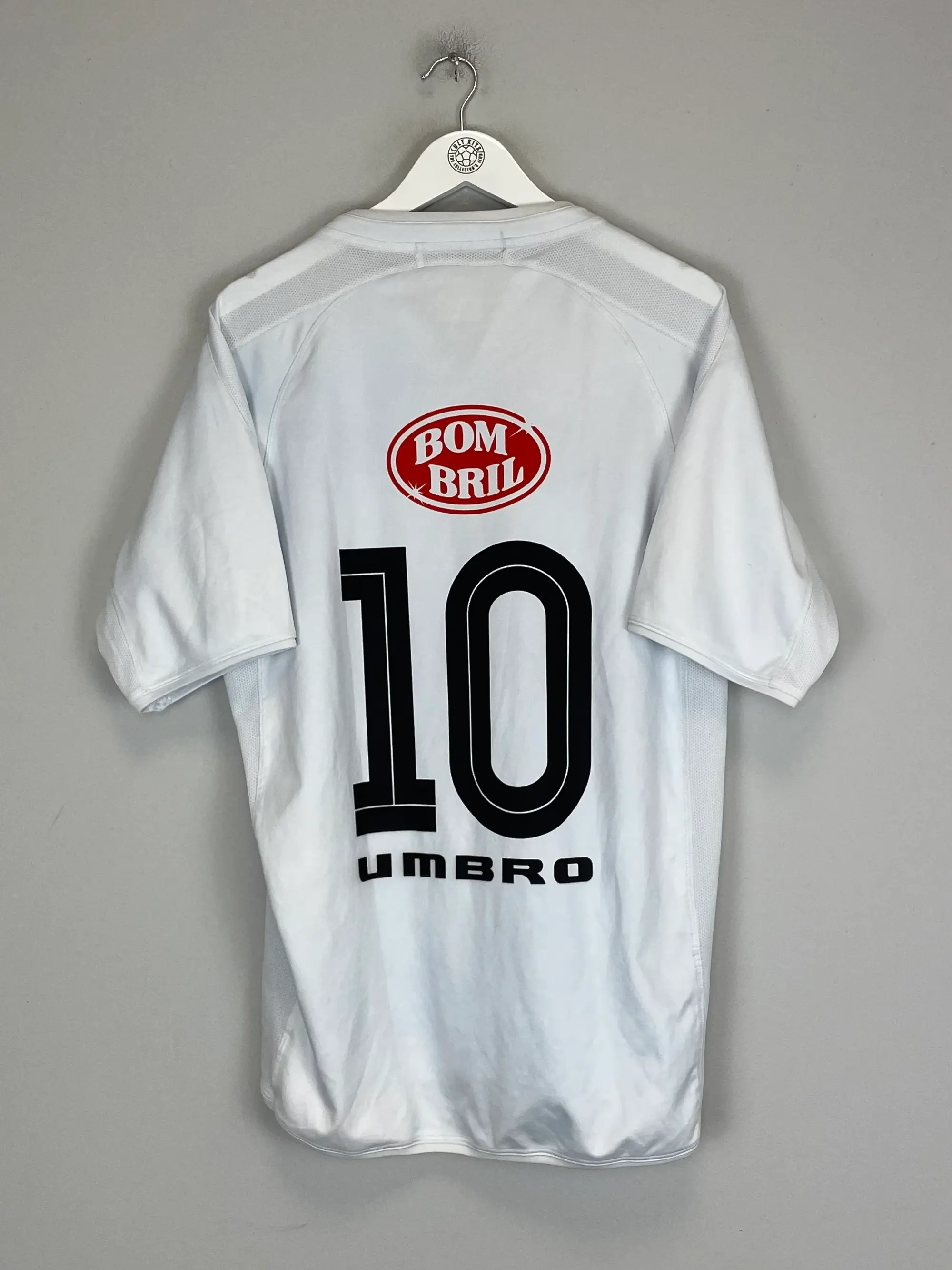 2002 SANTOS 'CHAMPIONS' HOME SHIRT (XL) UMBRO | Cult Kits