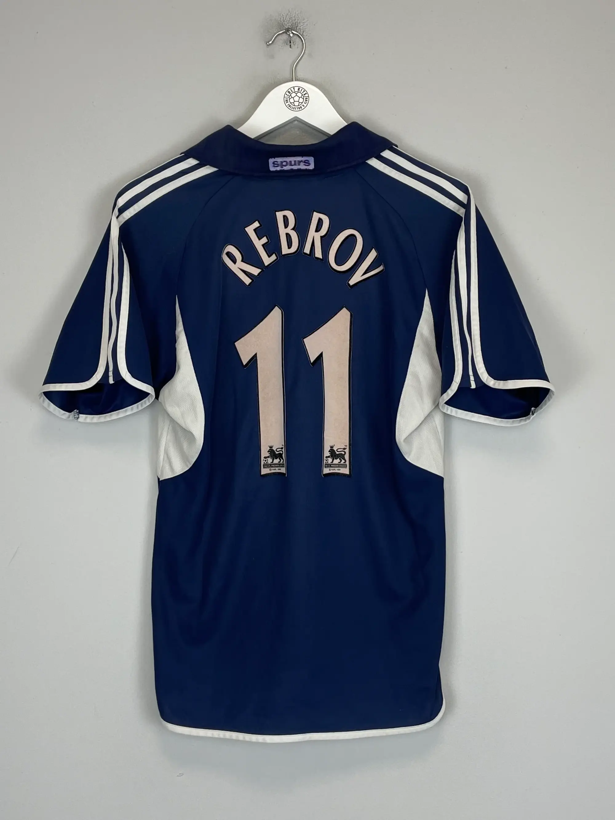 2000/01 TOTTENHAM REBROV #11 AWAY SHIRT (S) ADIDAS | Cult Kits