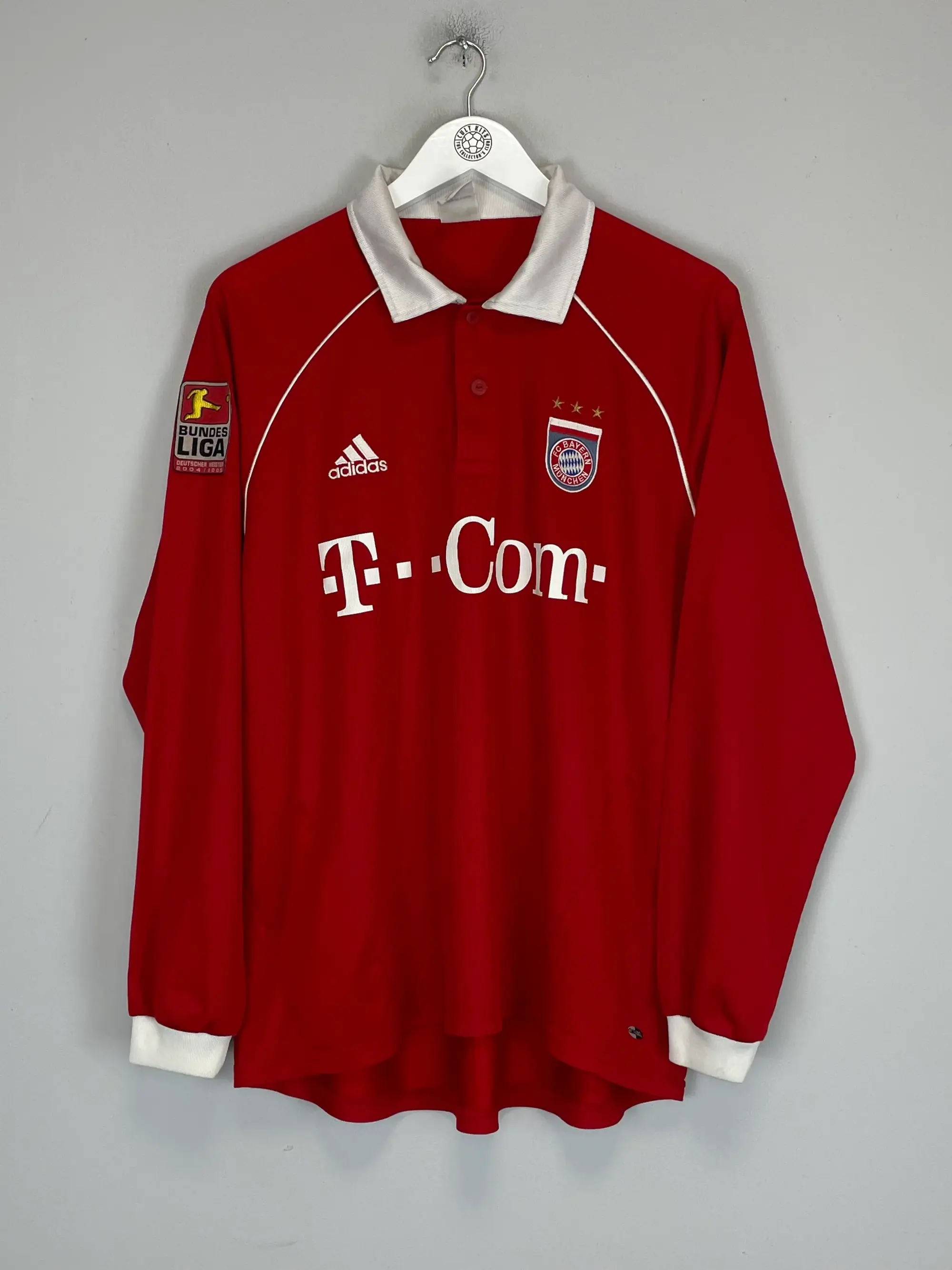 2005/06 BAYERN MUNICH ISMAEL #25 *MATCH ISSUE* L/S HOME SHIRT (L) ADIDAS | Cult Kits