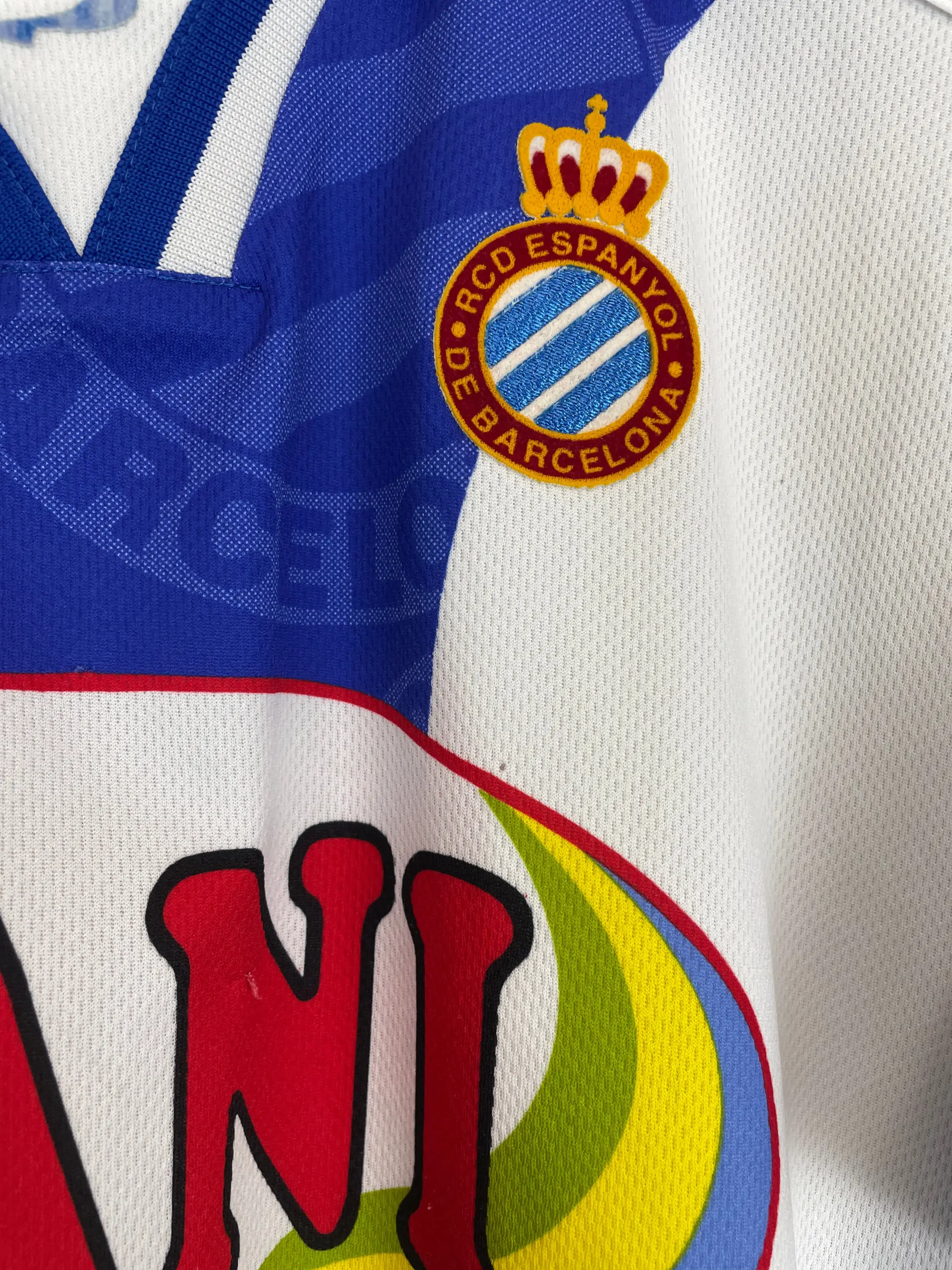 1999/00 ESPANYOL CORINO #6 HOME SHIRT (L) JOHN SMITH | Cult Kits