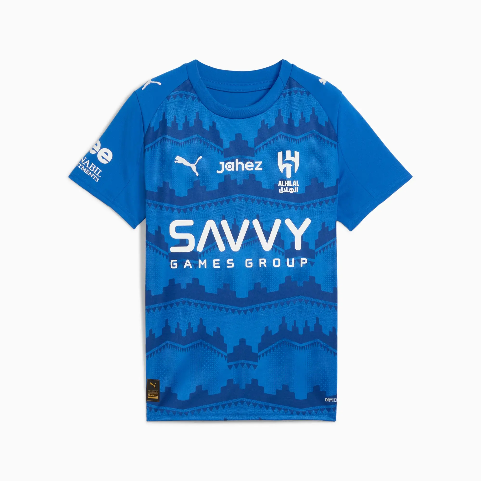 PUMA Al-Hilal Sfc 25/26 Home Jersey Youth, Blue Intense/Blazing Blue, size 11-12 Youth