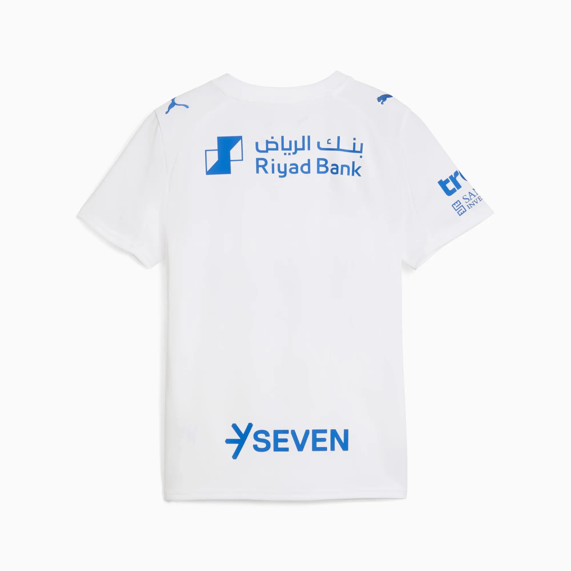 PUMA Al-Hilal Sfc 25/26 Away Jersey Youth, White/Blue Intense, size 11-12 Youth