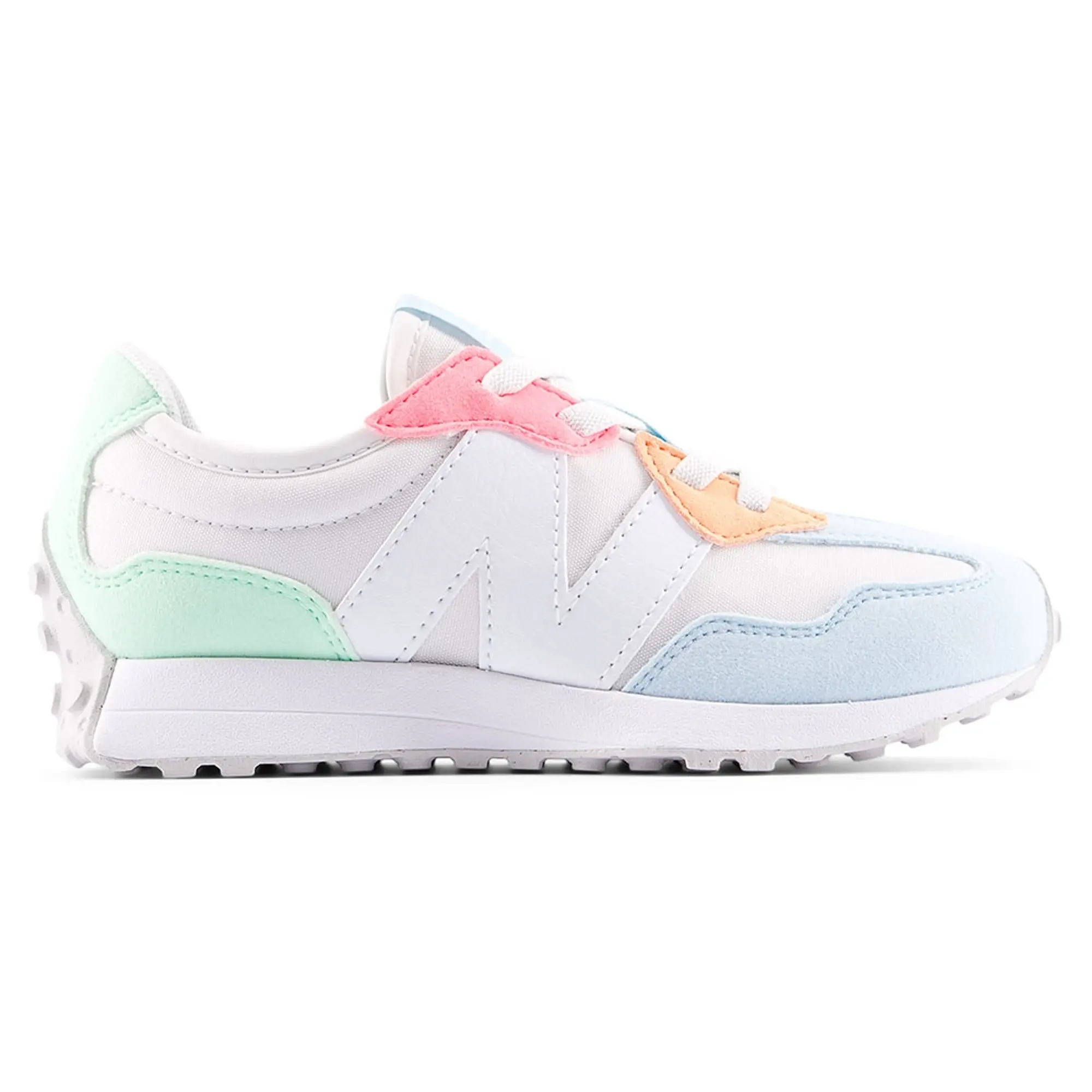 New Balance  327  girls's Children's Shoes (Trainers) in Multicolour
