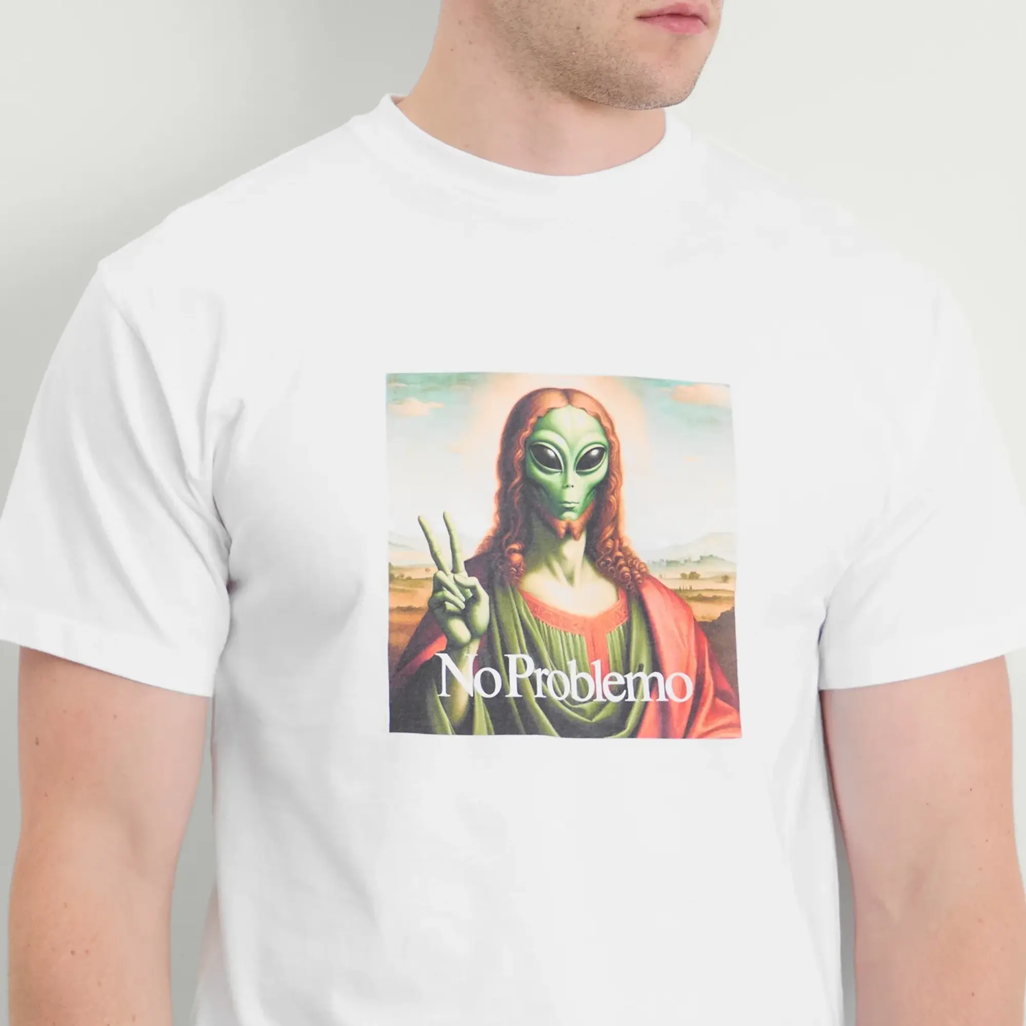 No Problemo Men's Sweet Jesus T-Shirt White