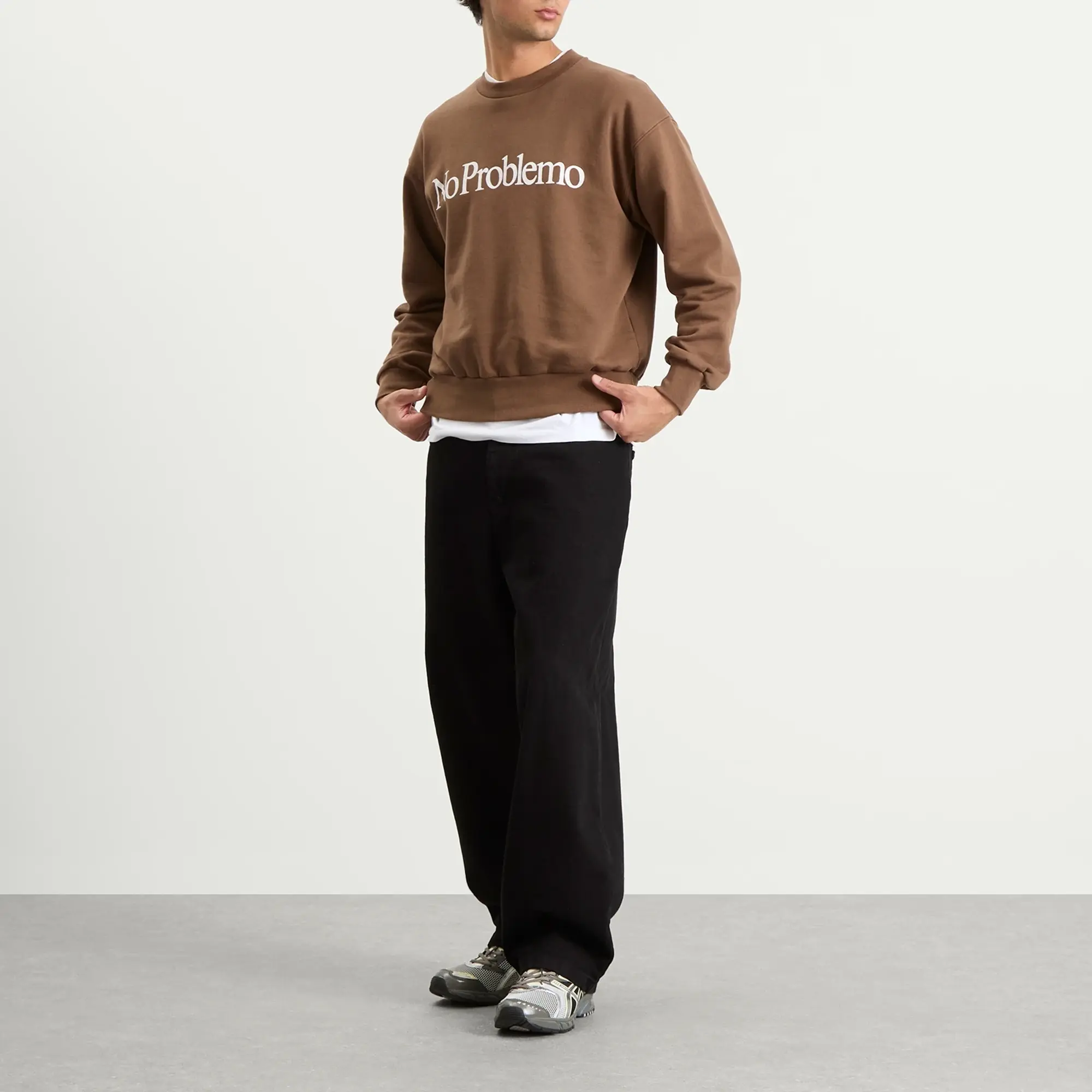 No Problemo Men's No Problemo Men's Sweatshirt Brown