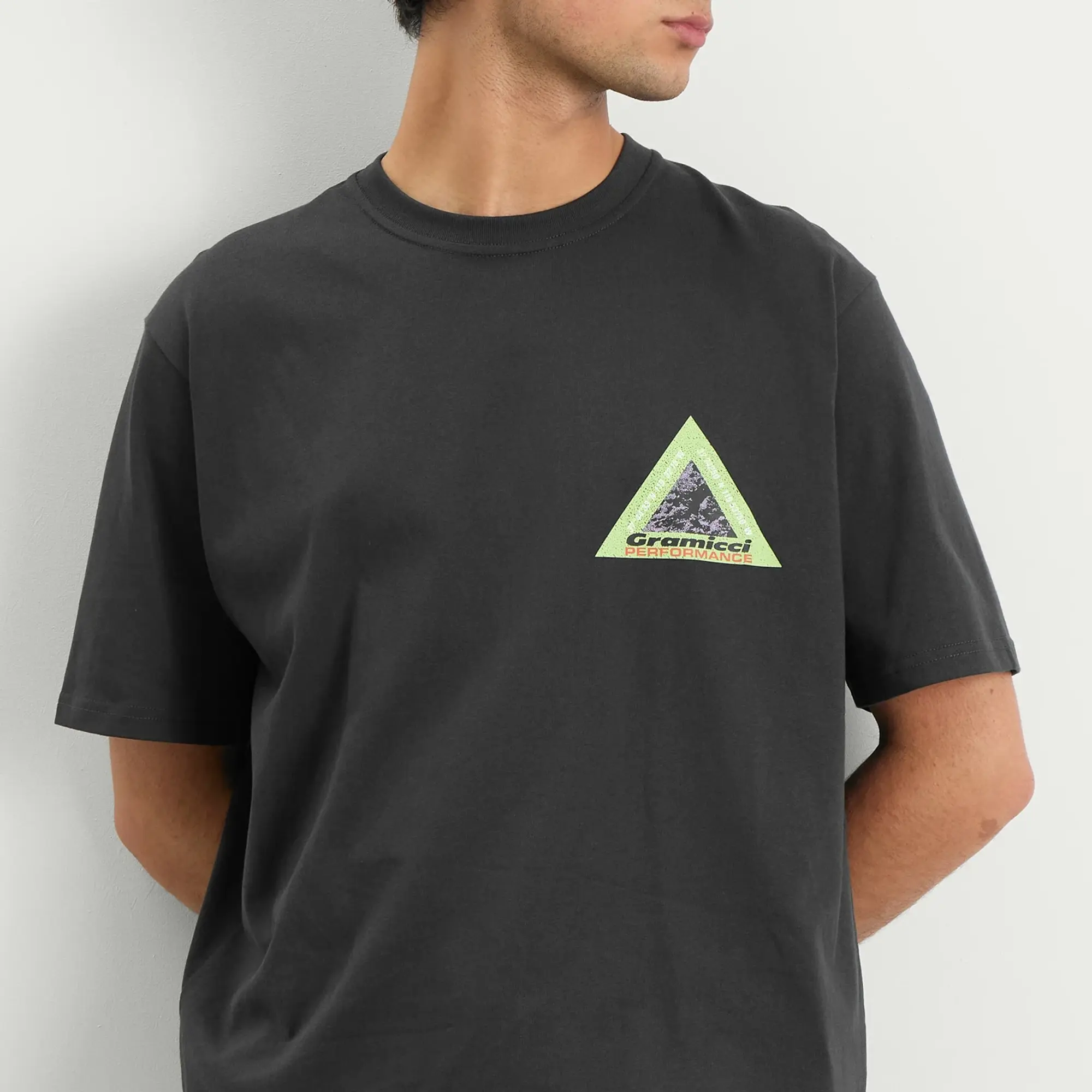 Gramicci Men's Performance T-Shirt Vintage Black