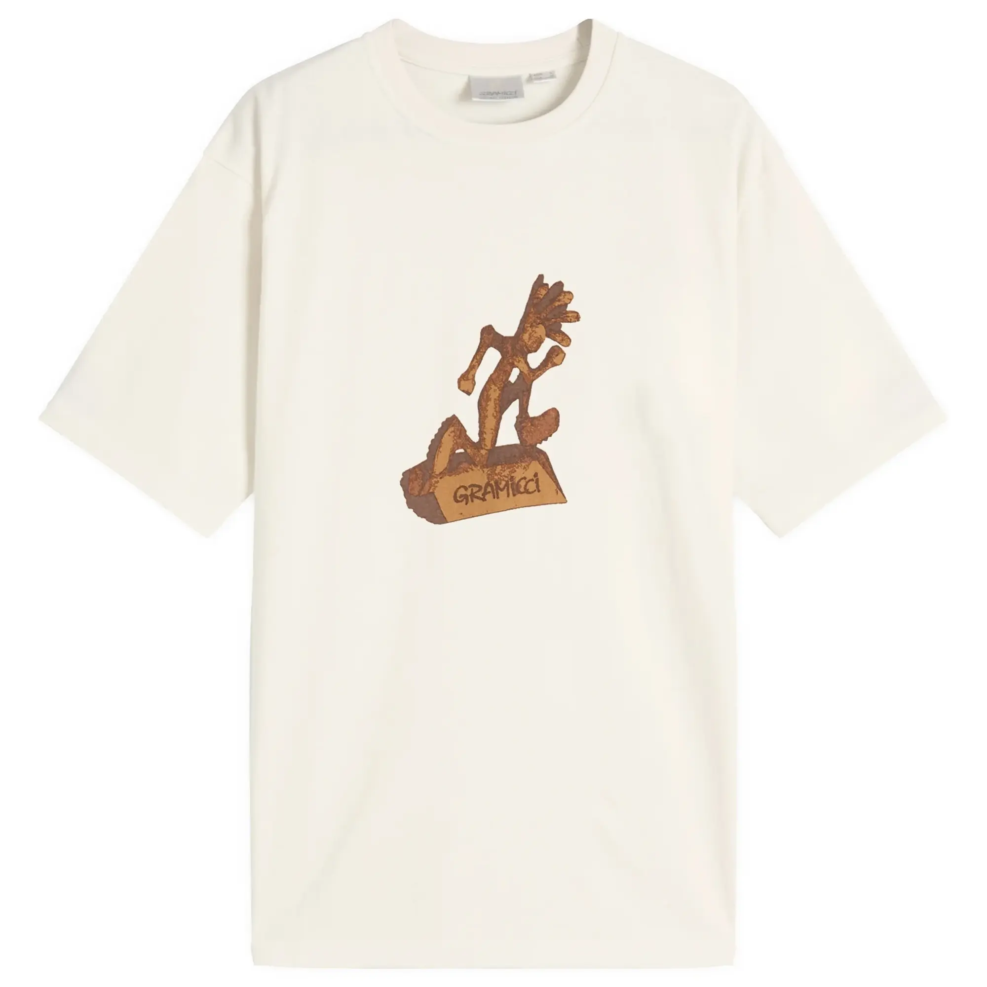 Gramicci Men's Sculpture T-Shirt Natural Pigment