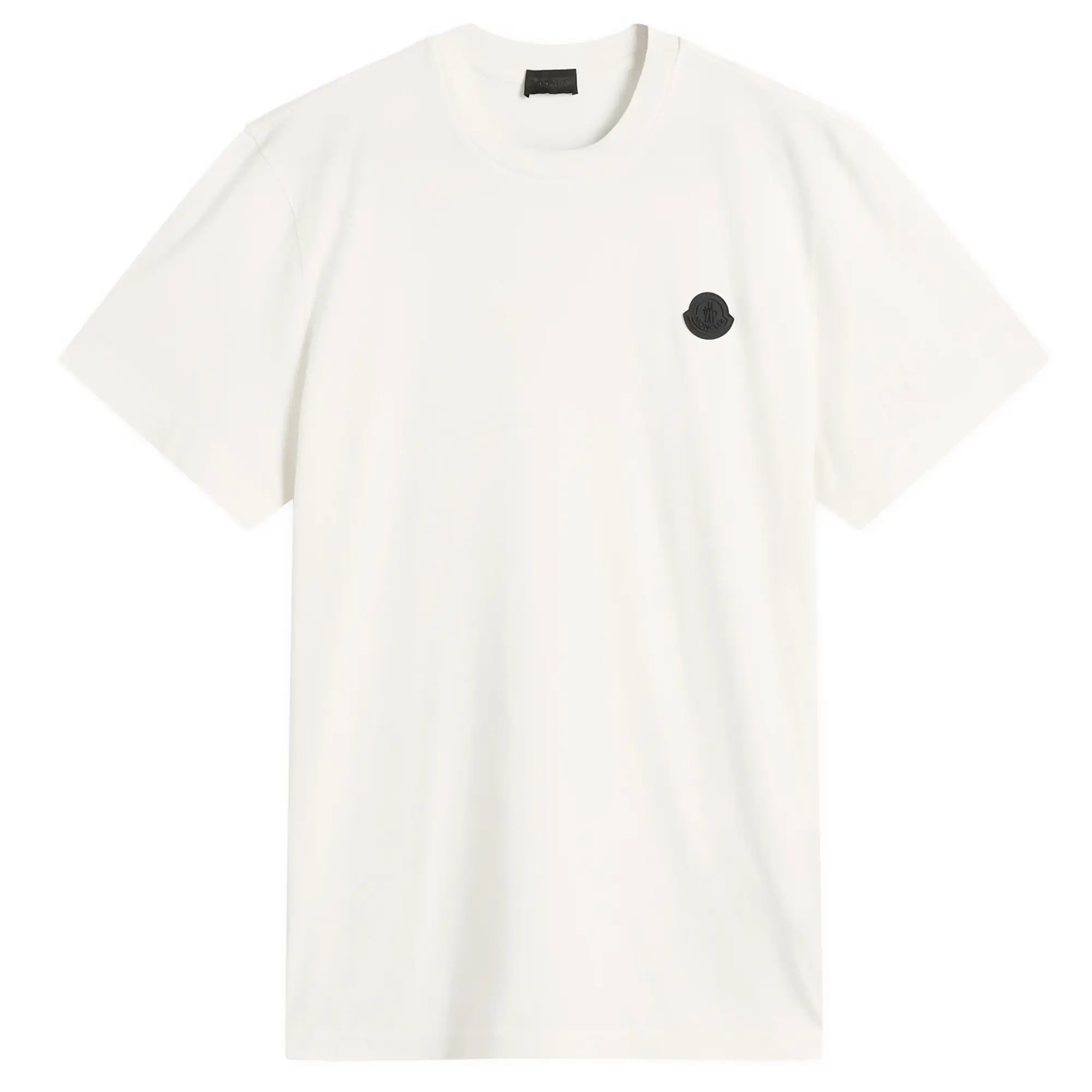 Moncler Men's Short Sleeve Cotton T-Shirt White