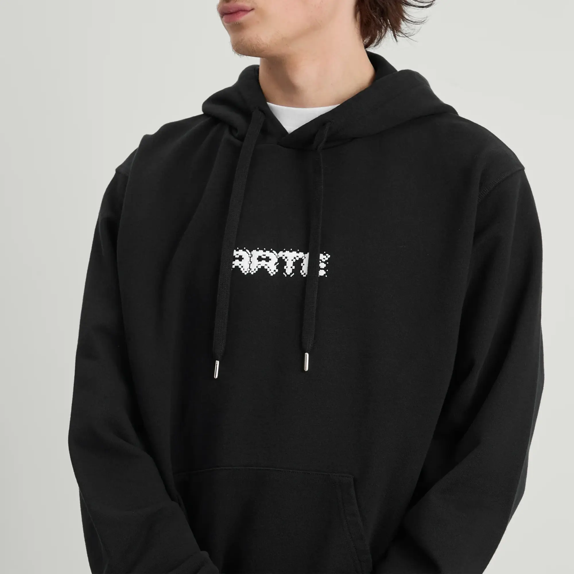 Arte Men's Pixel Hoodie Black