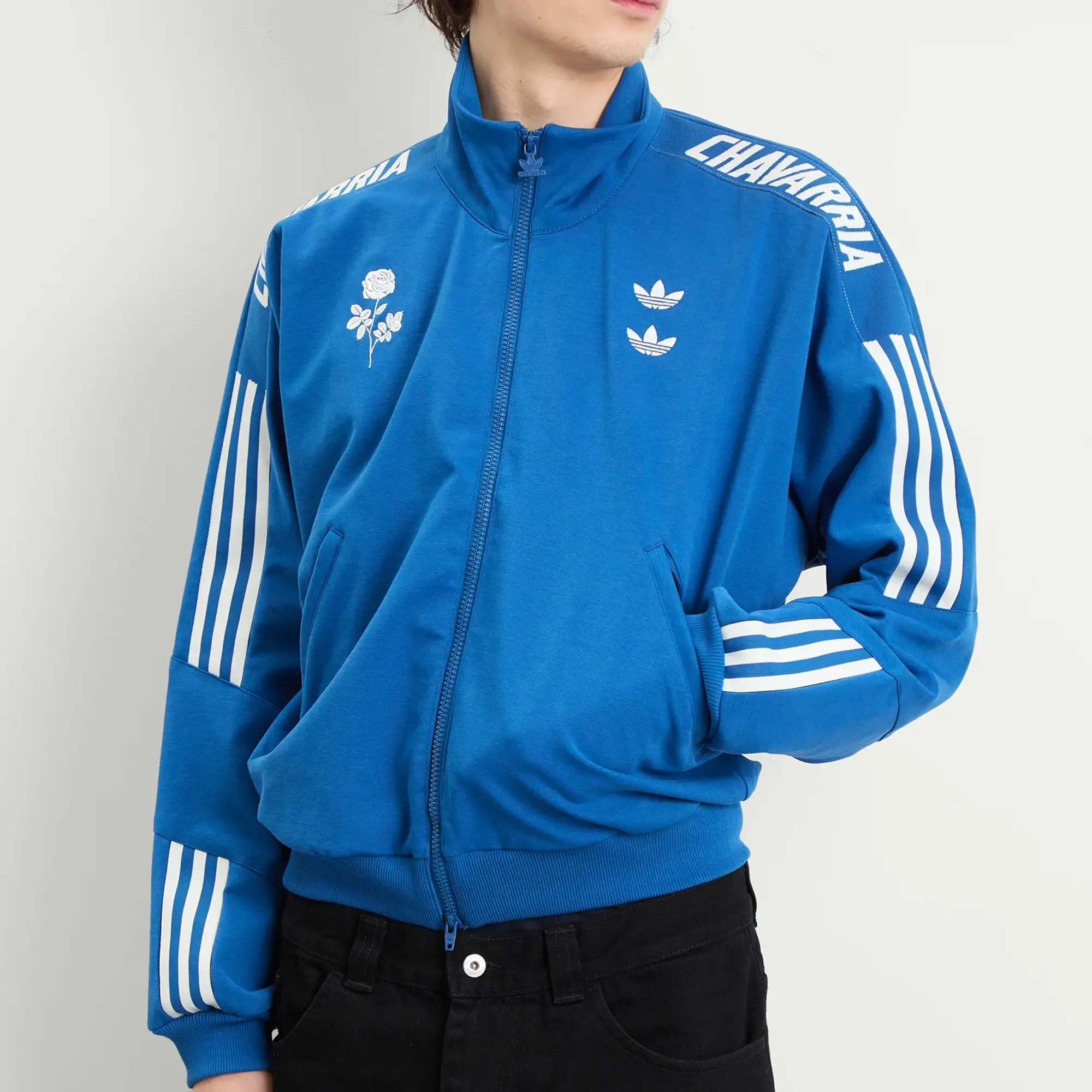 Adidas Men's x Willy Chavarria Track Top Dark Marine