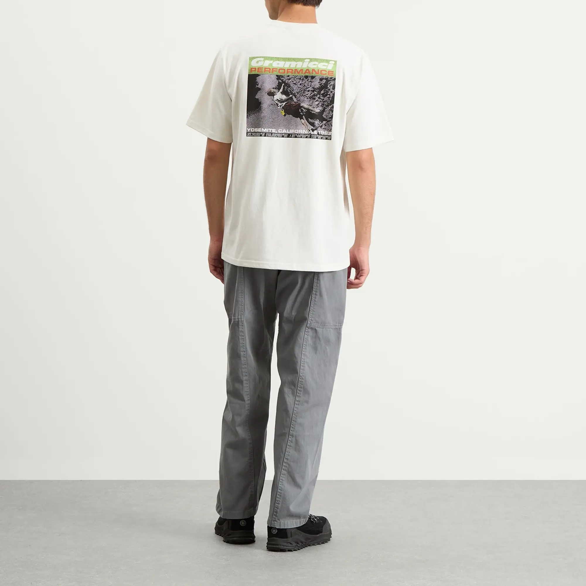 Gramicci Men's Performance T-Shirt Vintage White