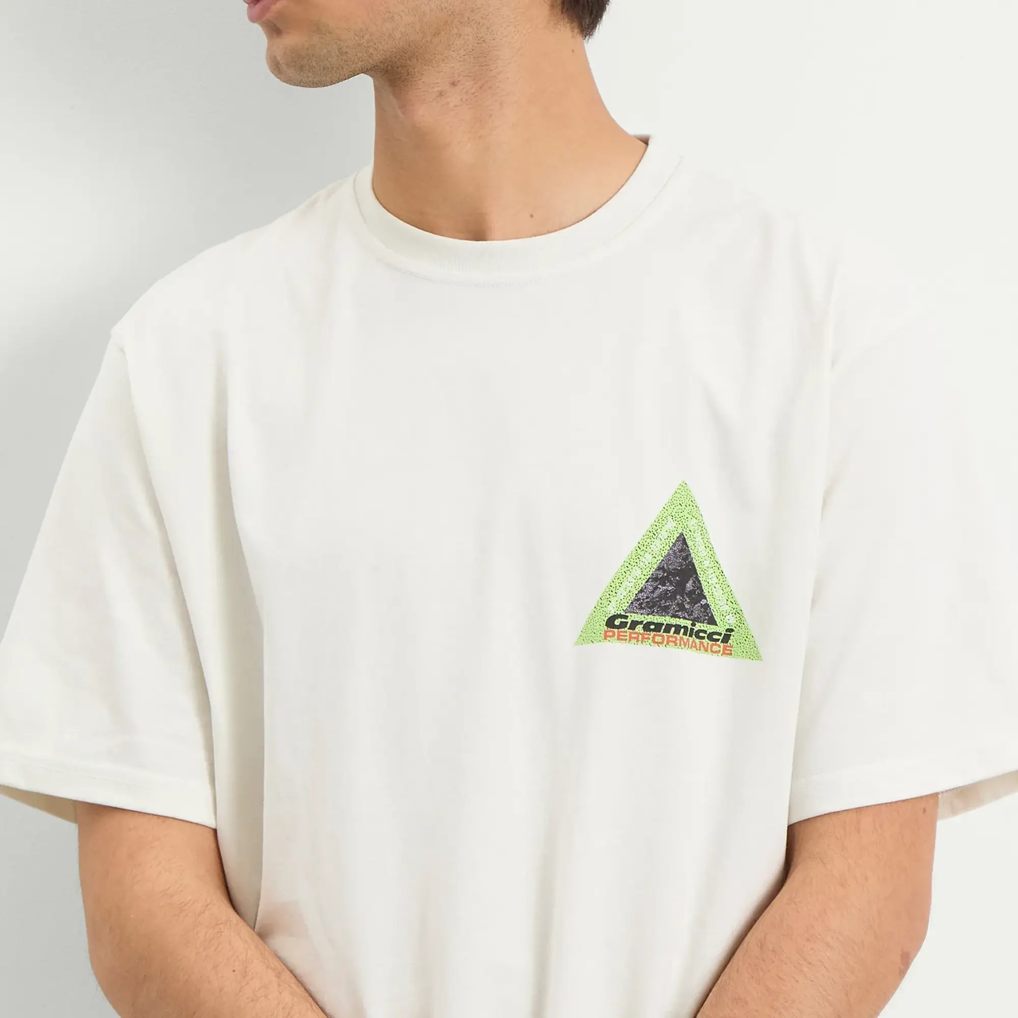 Gramicci Men's Performance T-Shirt Vintage White