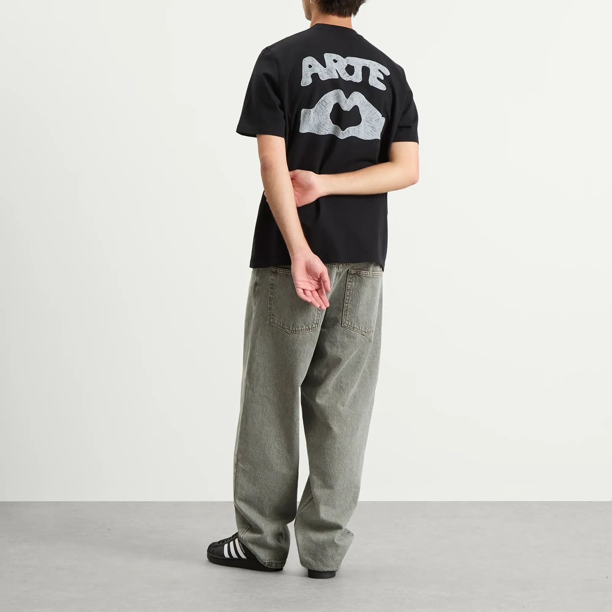 Arte Men's Diels Stitch T-Shirt Black