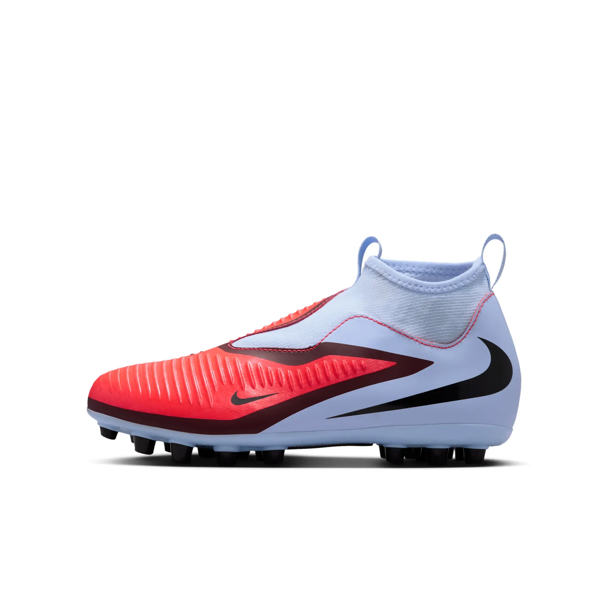 Nike Jr. Phantom 6 High Academy Artificial-Grass Football Boot - Blue