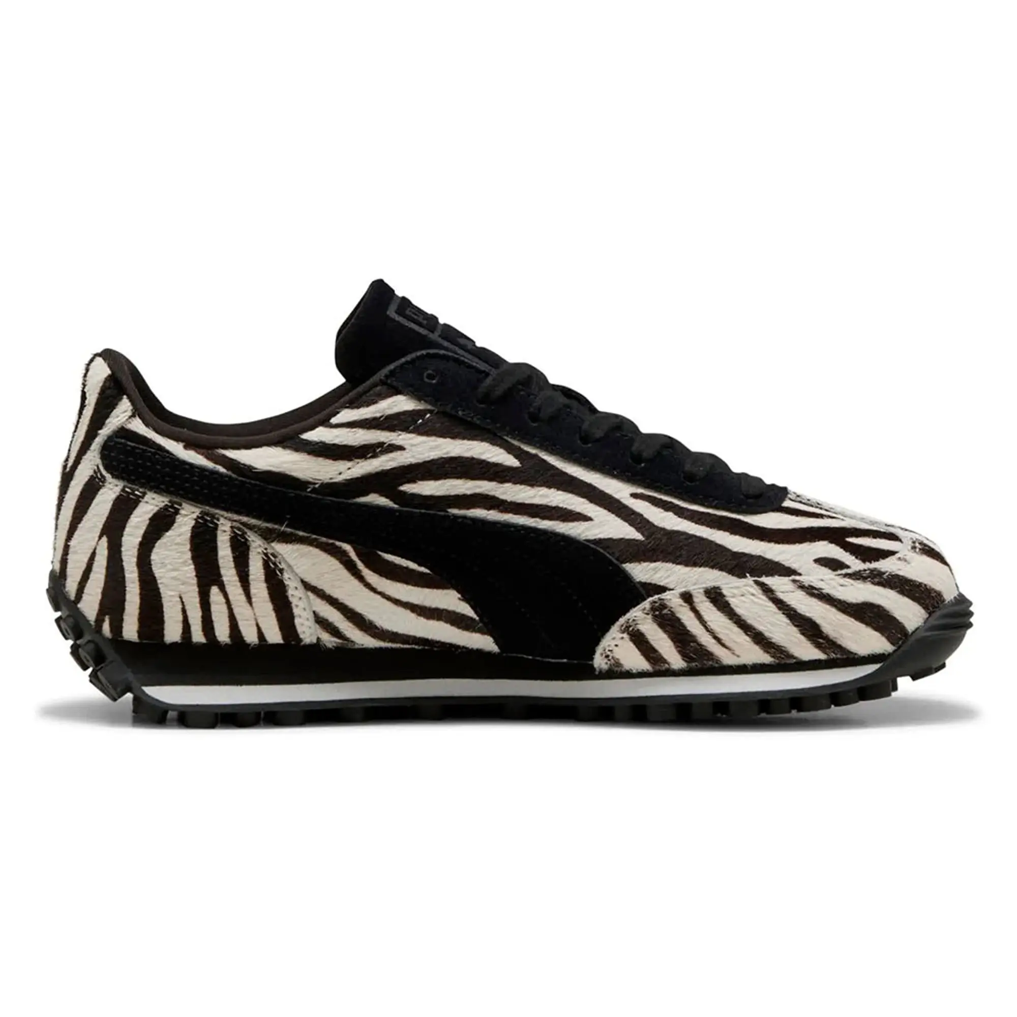 PUMA Easy Rider Zebra Sneakers Women, Warm White/Black, size 3