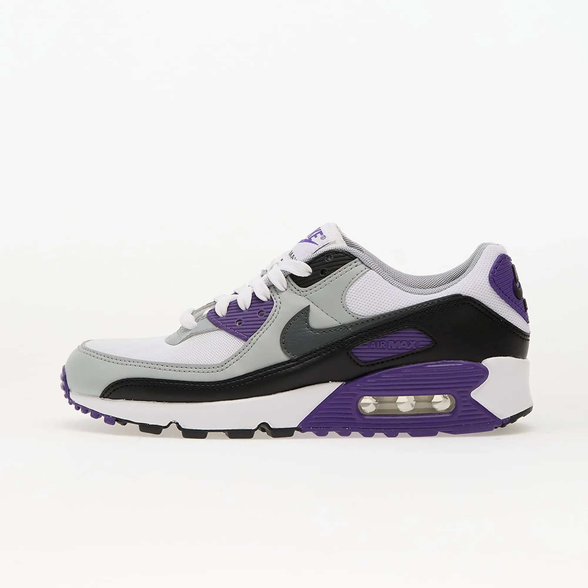 Sneakers Nike Wmns Air Max 90 White/ Iron Grey-Black-Wolf Grey-Wild Grape Eur 42