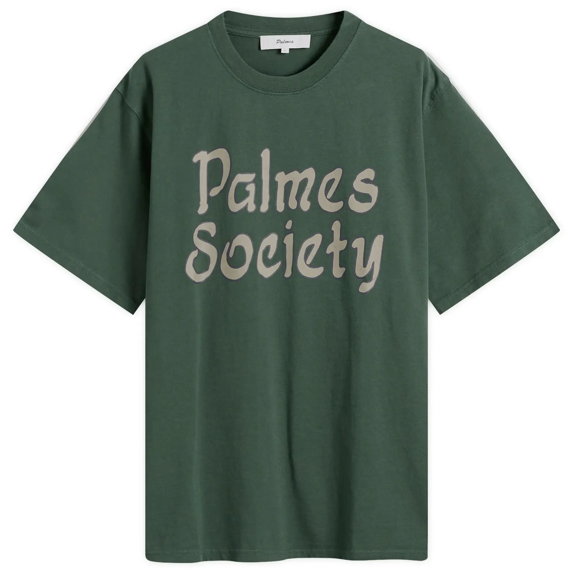 Palmes Men's Society T-Shirt Dark Green