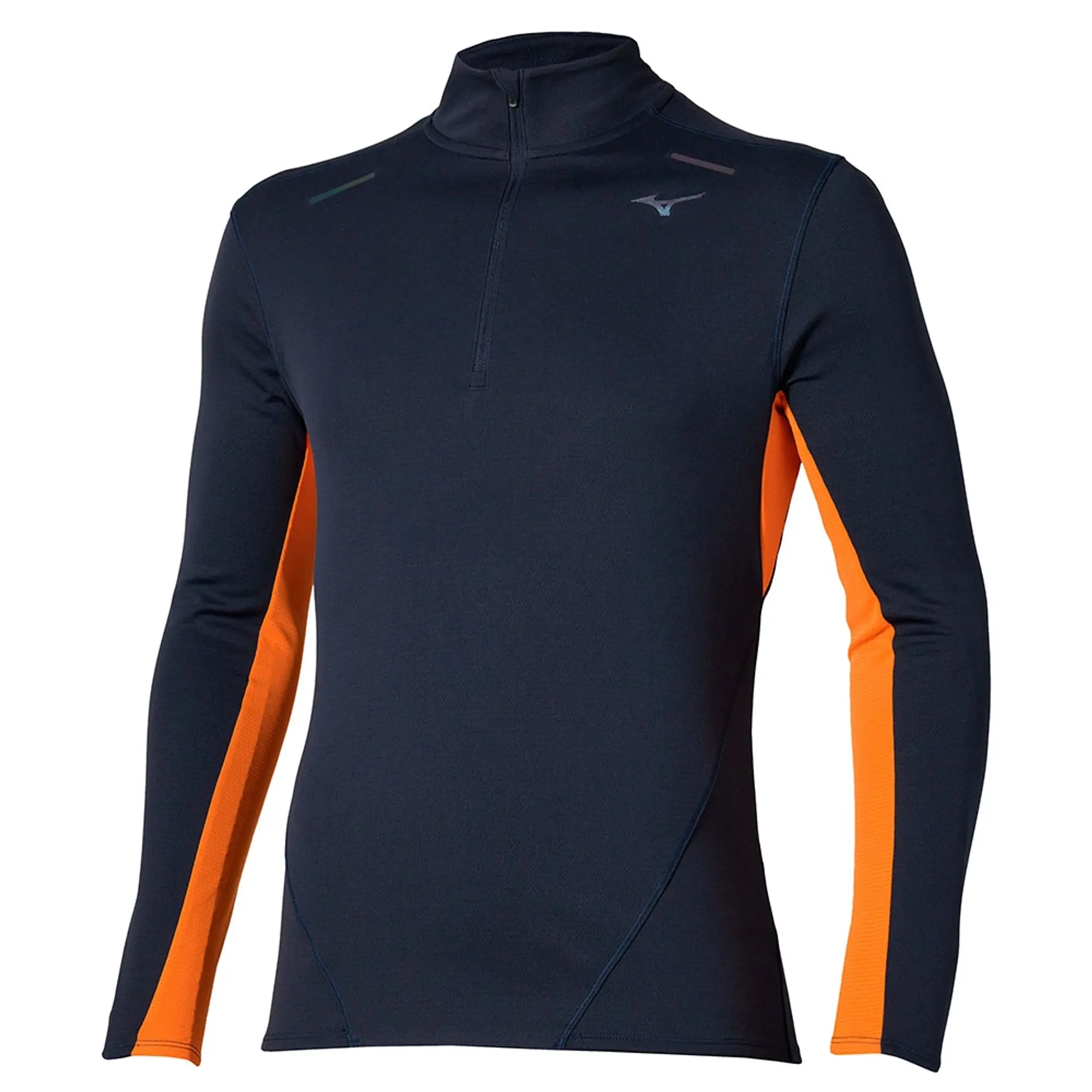 Mizuno Tech Thermal Charge Half Zip Long Sleeve T-shirt