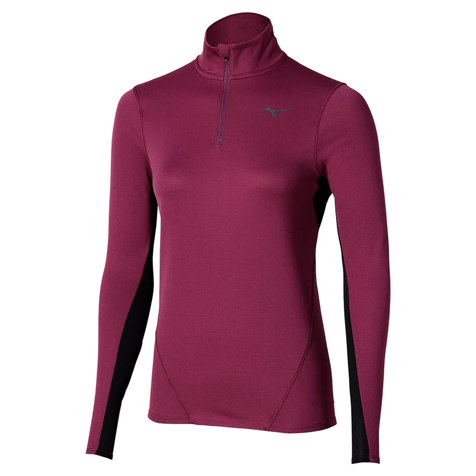Mizuno Tech Thermal Charge Half Zip Long Sleeve T-shirt