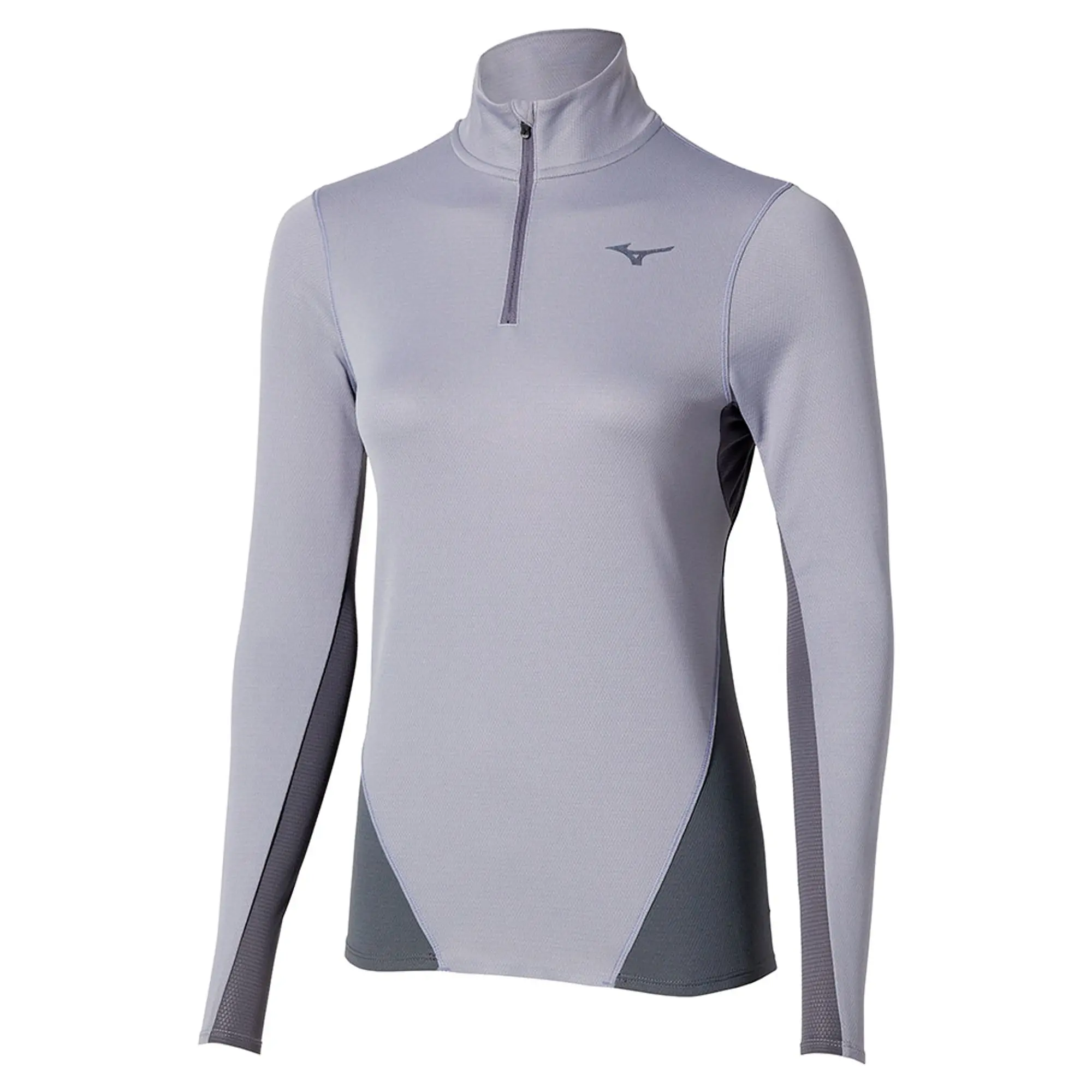 Mizuno Tech Thermal Charge Half Zip Long Sleeve T-shirt
