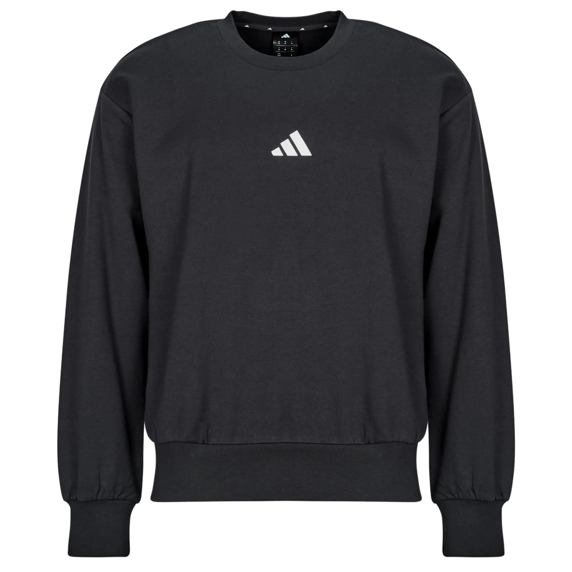 adidas  Essentials Feelcozy Fleece Sweatshirt  men's Sweatshirt in Black
