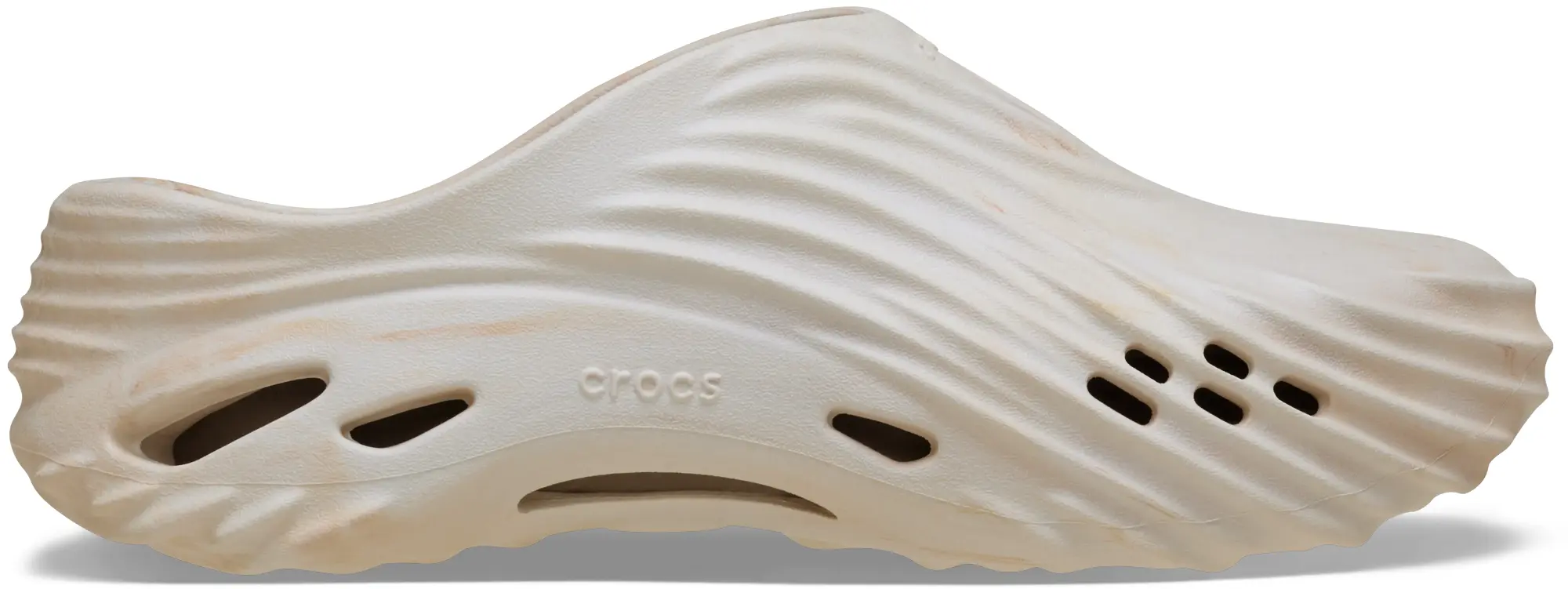Crocs | Unisex | Echo Marbled Wave | Clogs | Bone / Multi | W4/M3