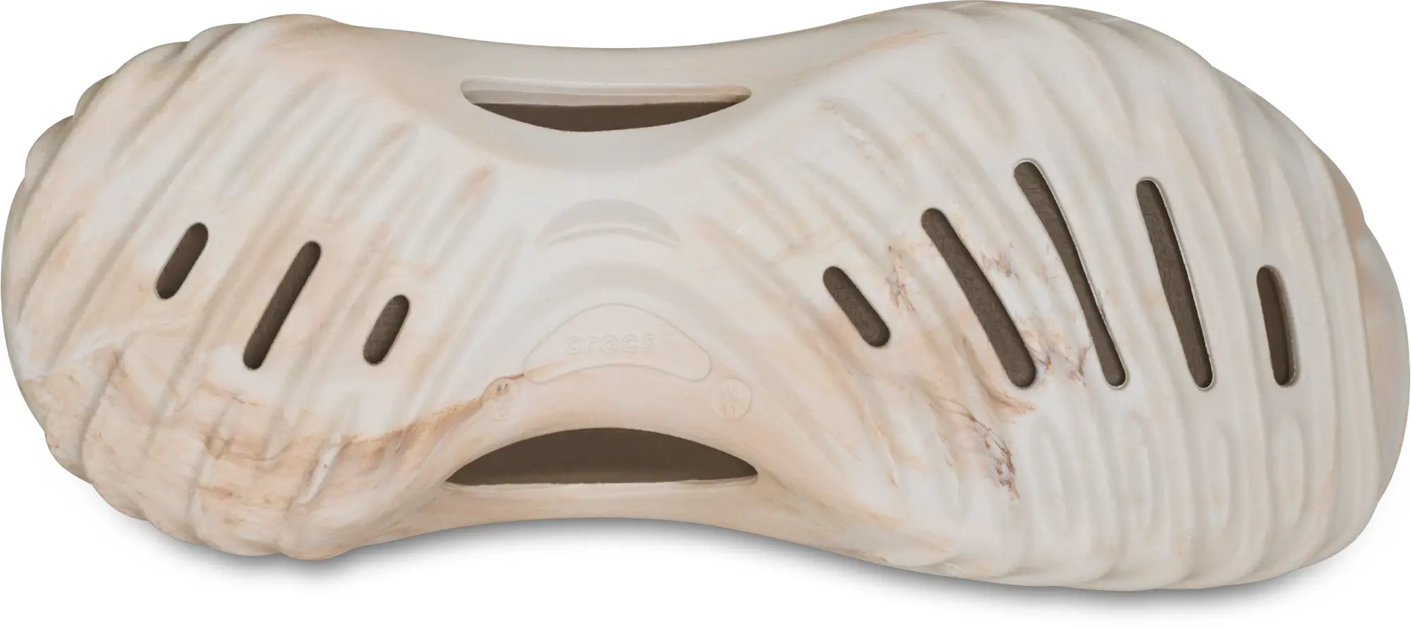 Crocs | Unisex | Echo Marbled Wave | Clogs | Bone / Multi | W4/M3