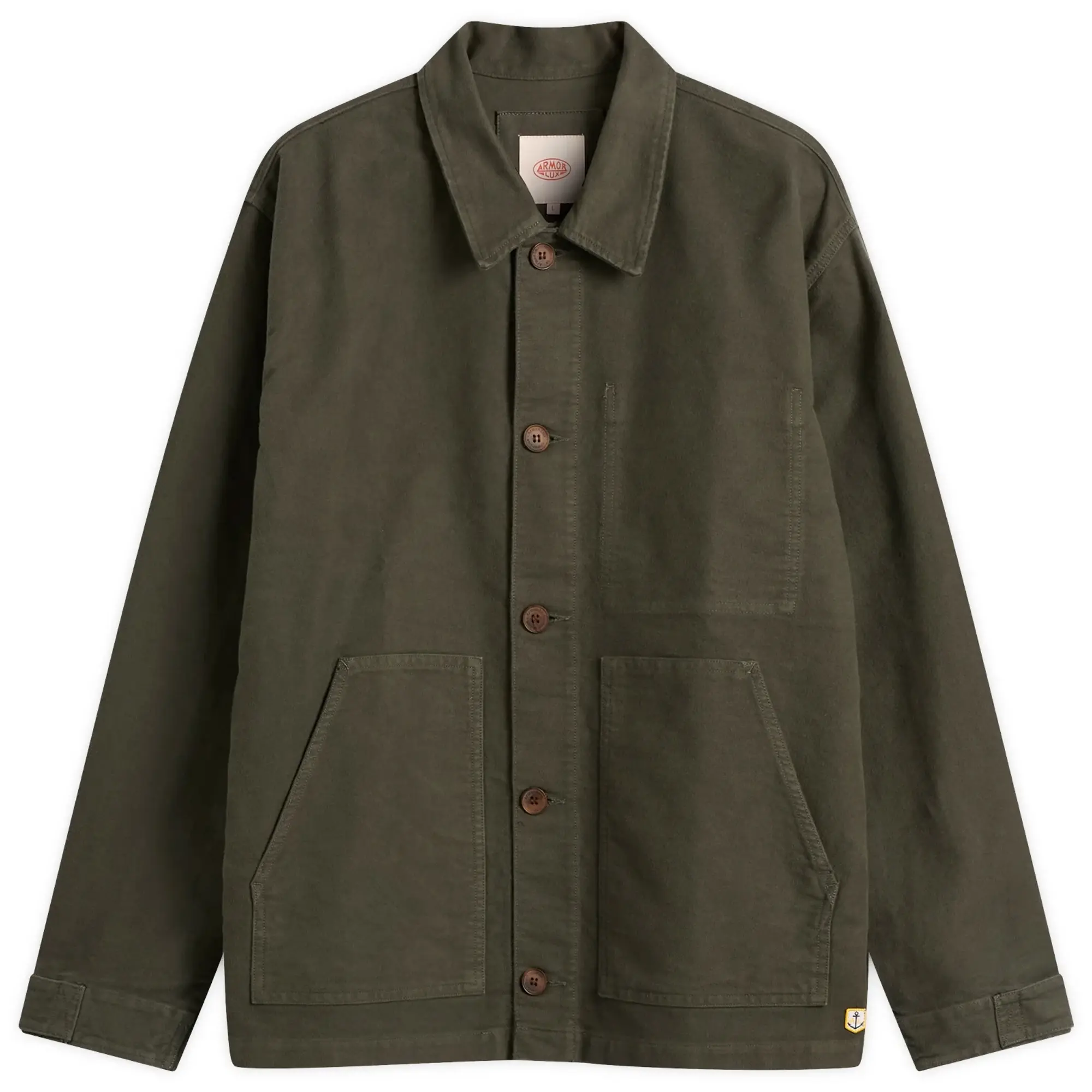 Armor-Lux Men's Fisherman Chore Jacket Chimera