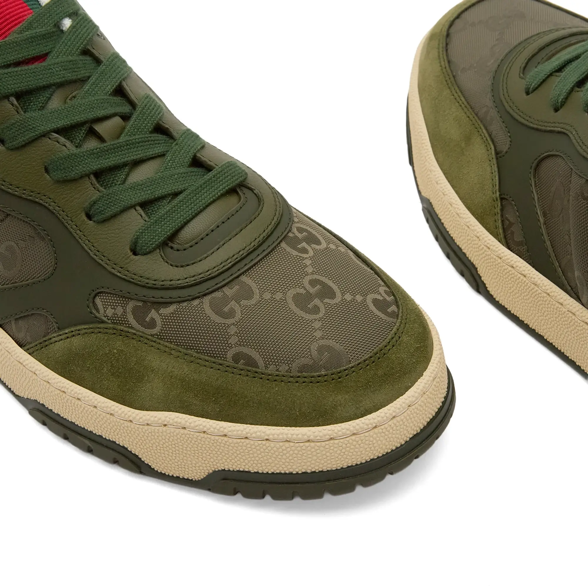 Gucci Men's Re-Web Sneaker Green
