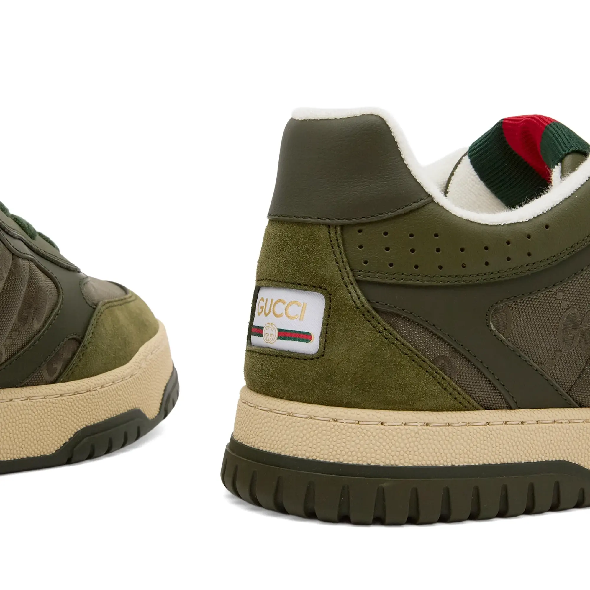 Gucci Men's Re-Web Sneaker Green