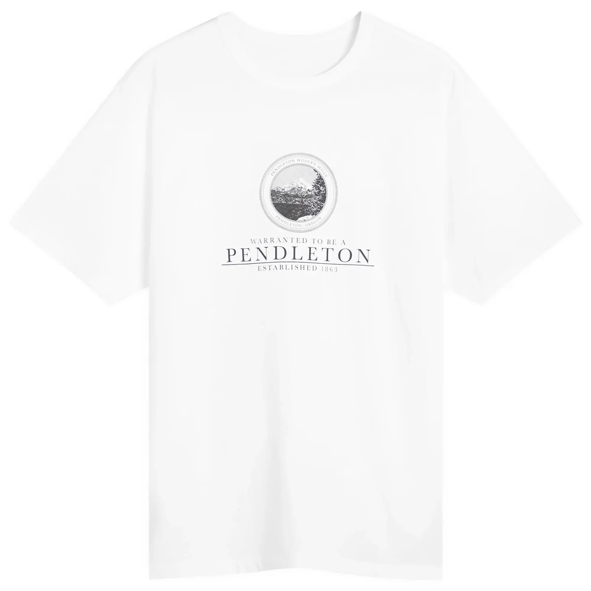 Pendleton Men's Collegiate T-Shirt White