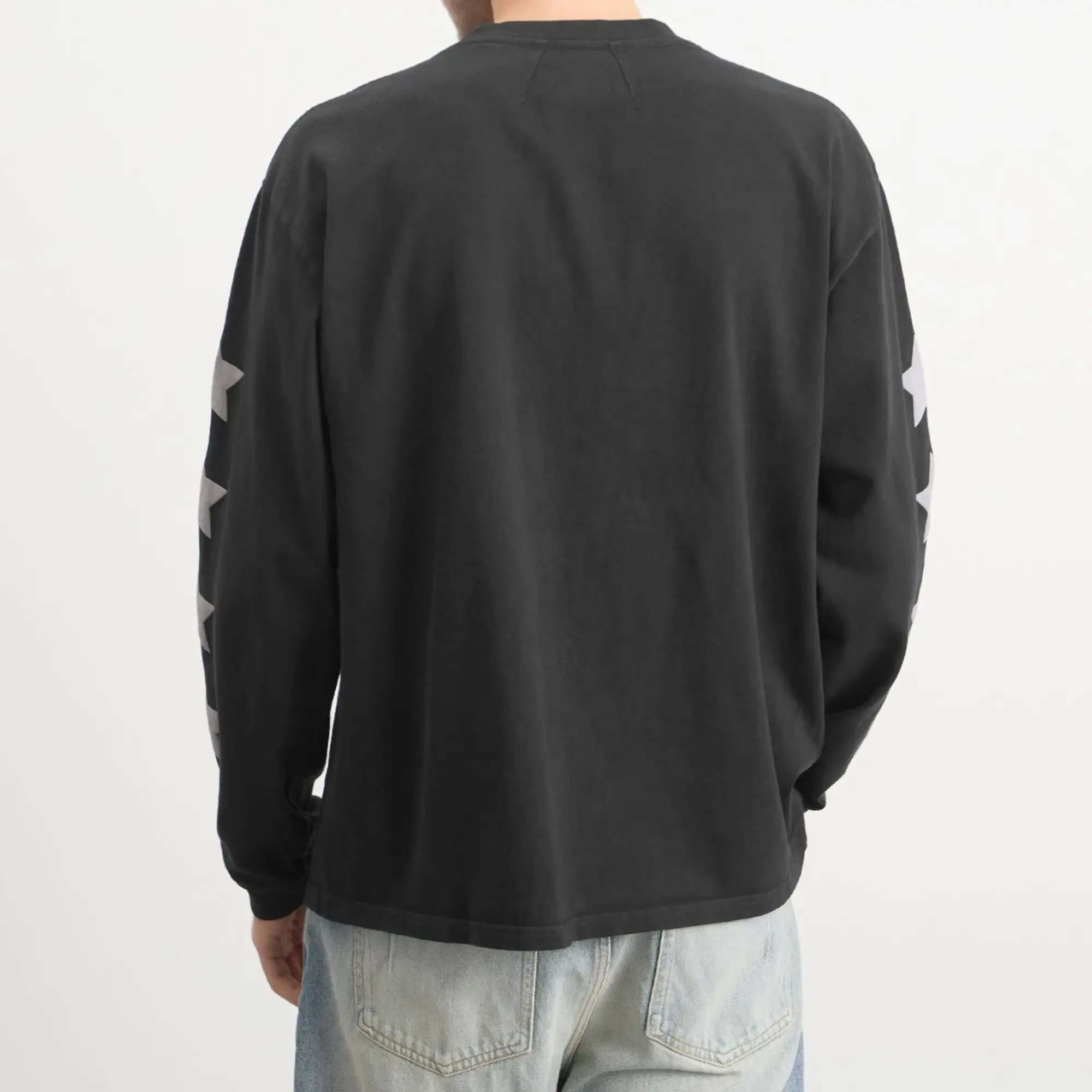 Rhude Men's Cambridge State Champs Long Sleeve T-Shirt Vintage Black