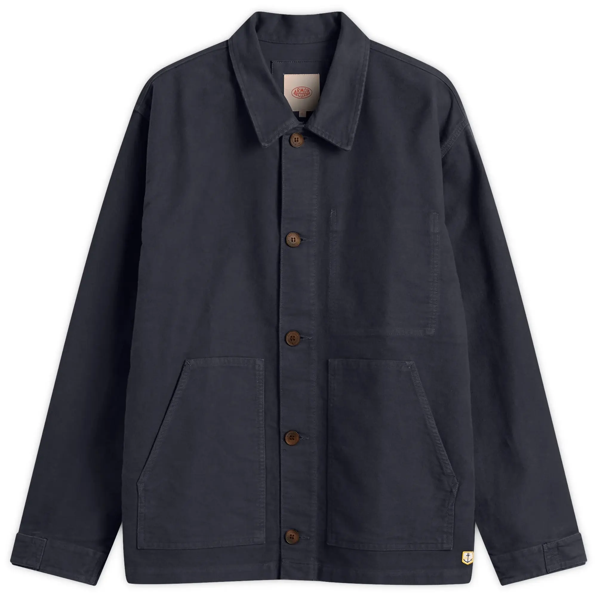 Armor-Lux Men's Fisherman Chore Jacket Tornado