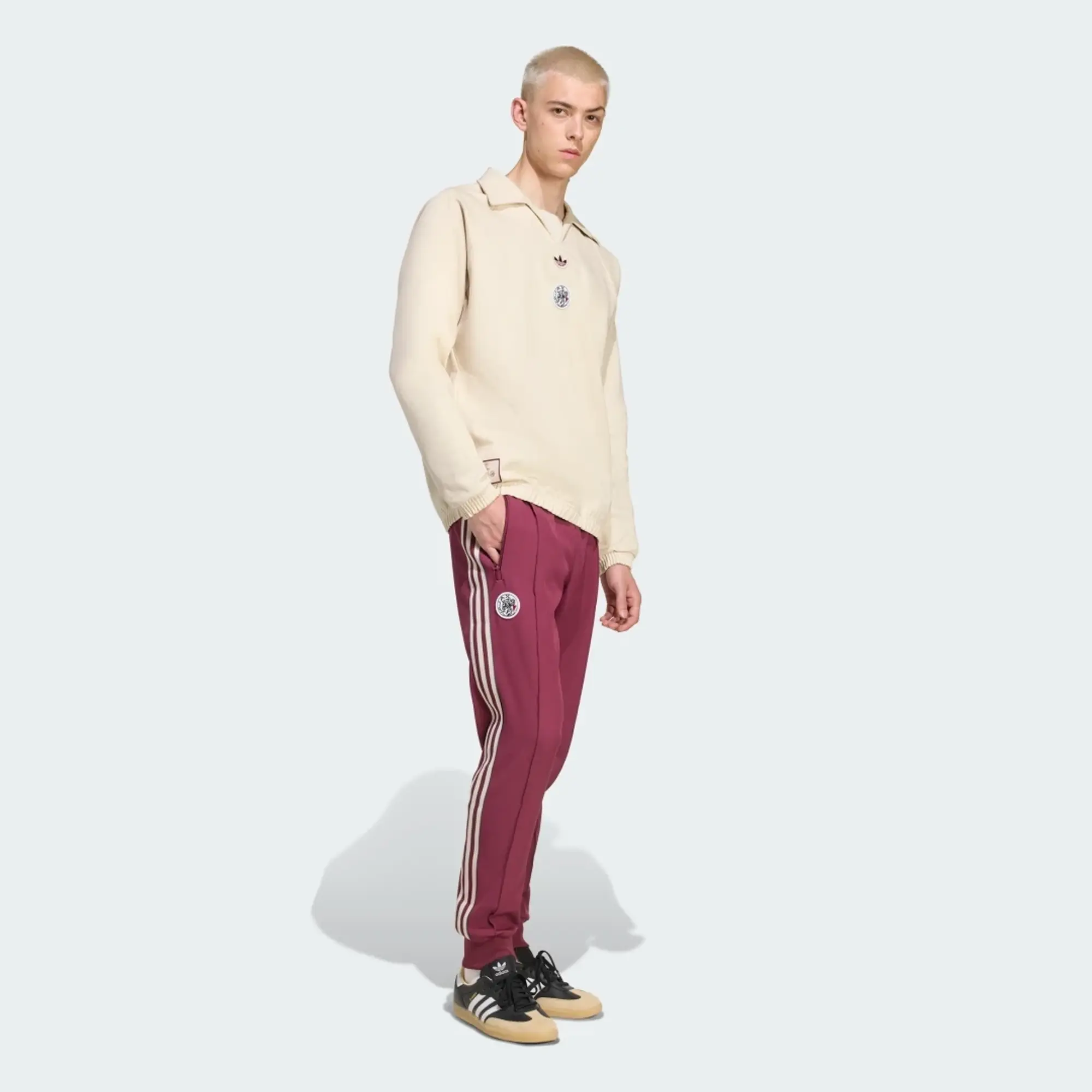 adidas Ajax Amsterdam Terrace Icons Drill Sweatshirt