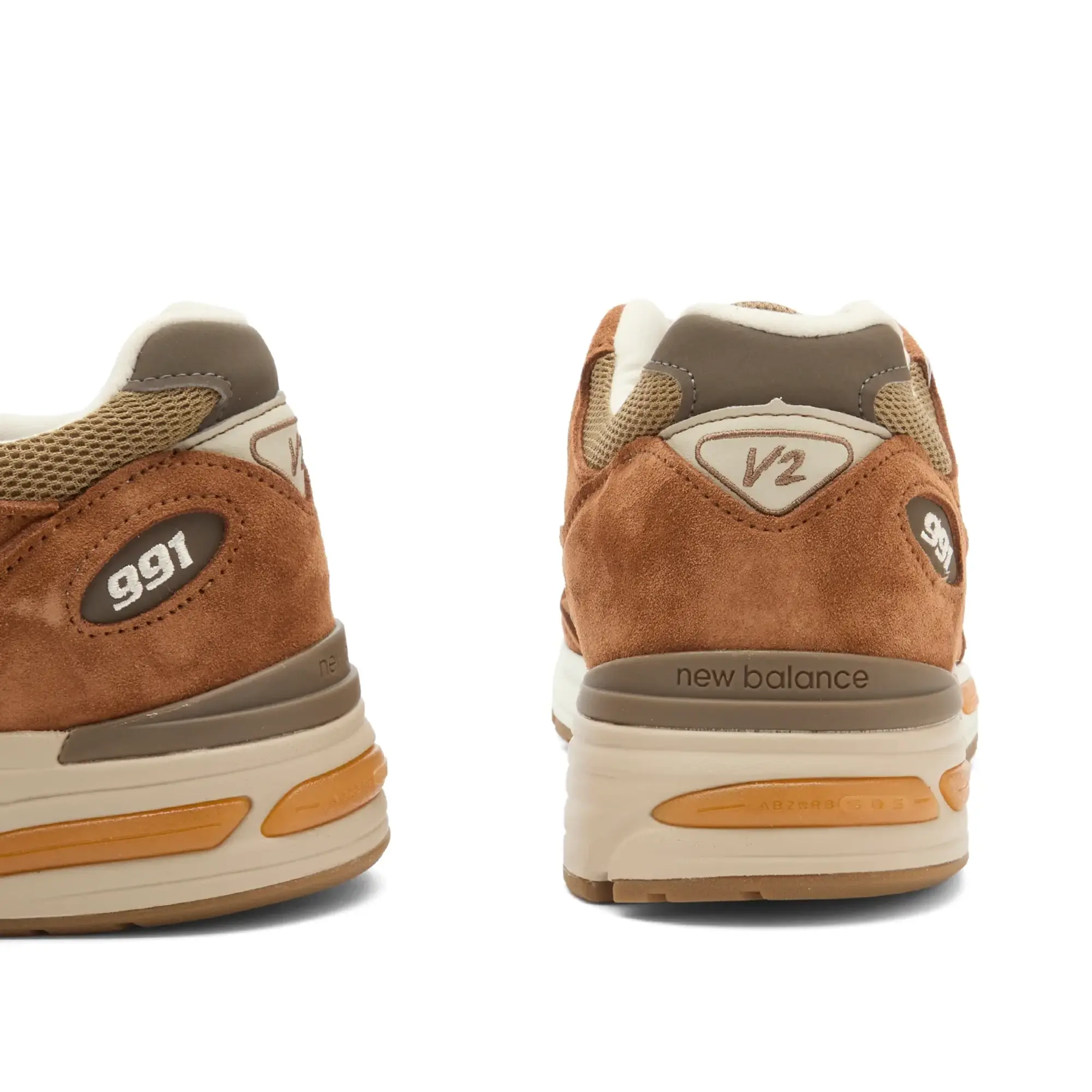 New Balance 991v2 Sneaker Brown